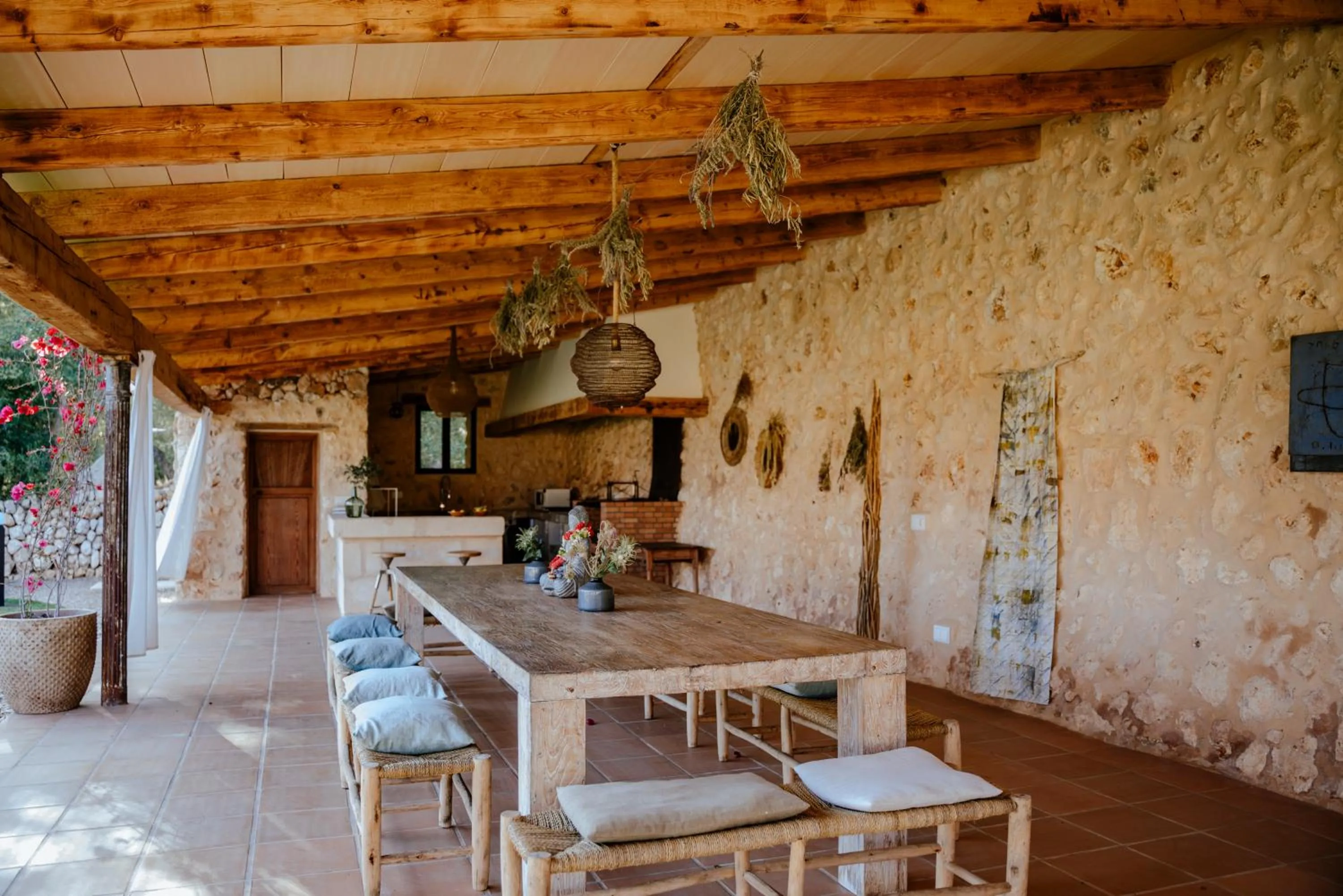 Patio in Finca Gomera - Agroturismo Hotel