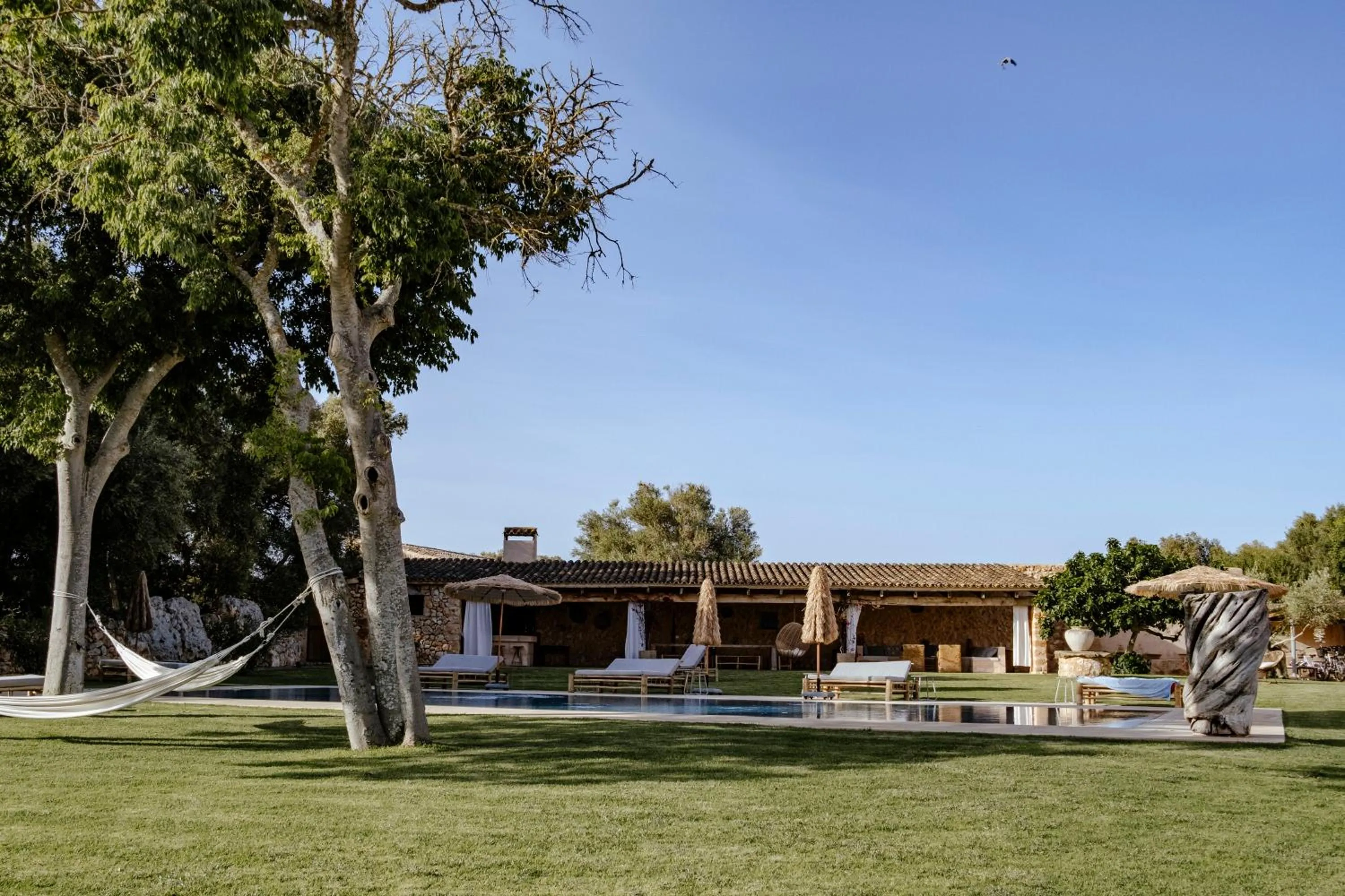 Swimming pool in Finca Gomera - Agroturismo Hotel