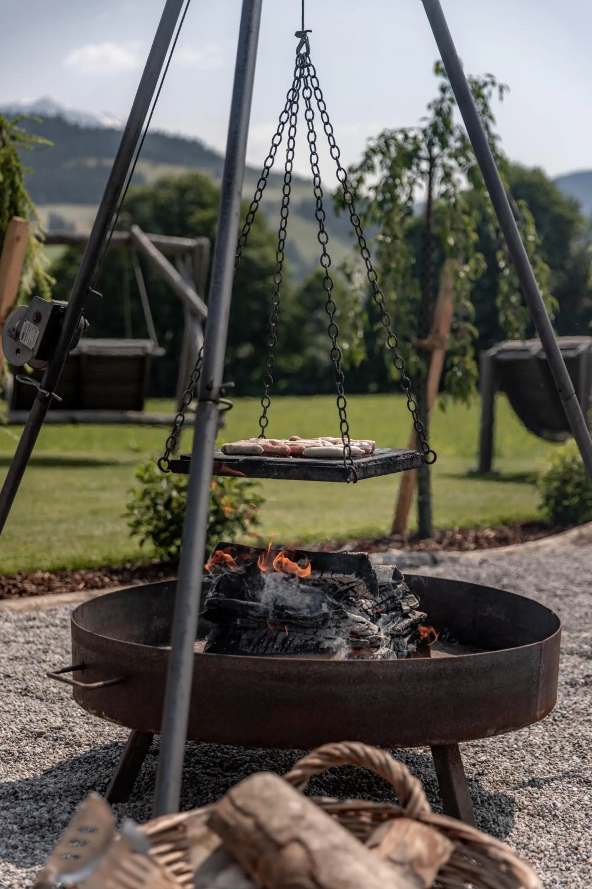 BBQ facilities in Biohof Ebengut