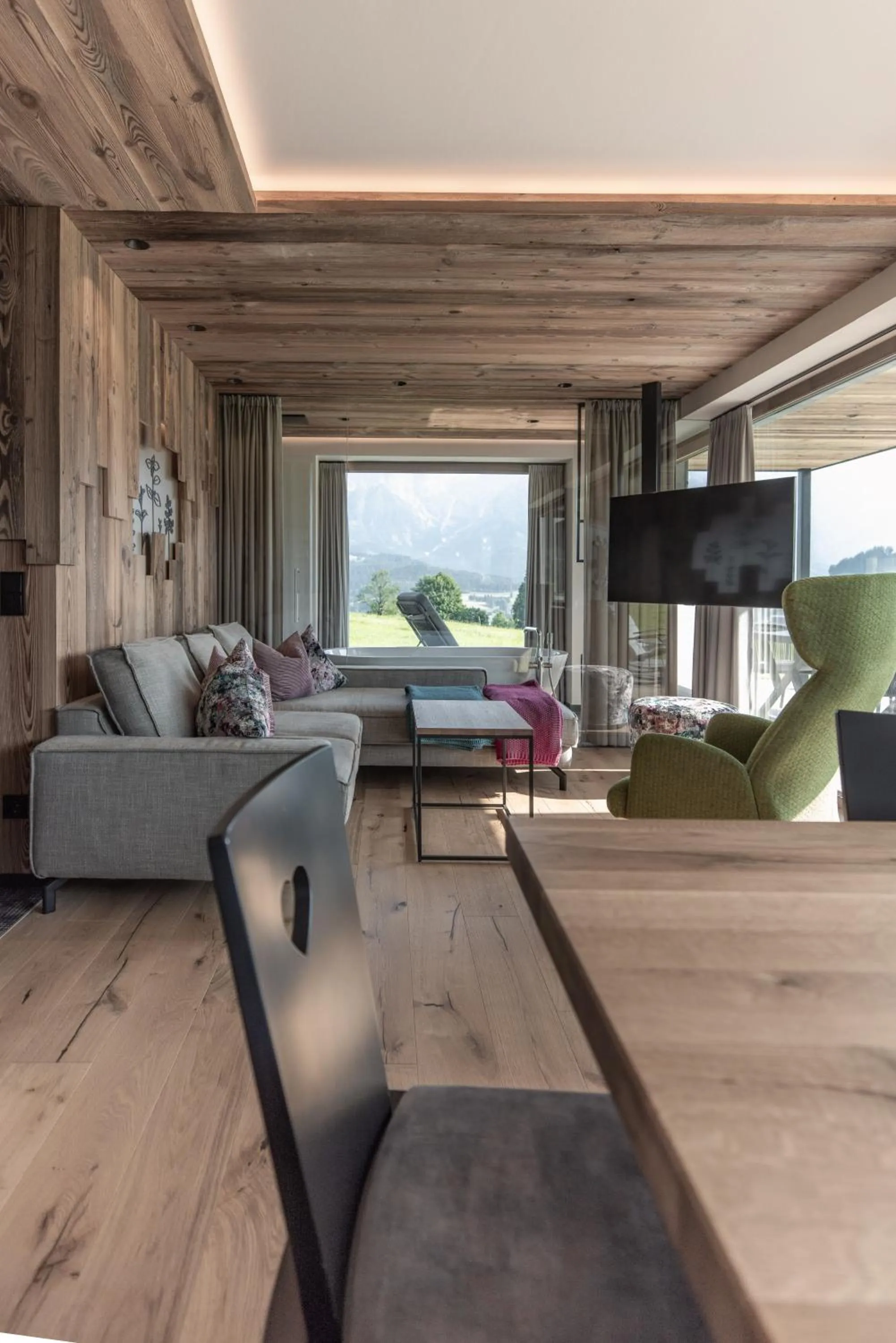 Living room in Biohof Ebengut