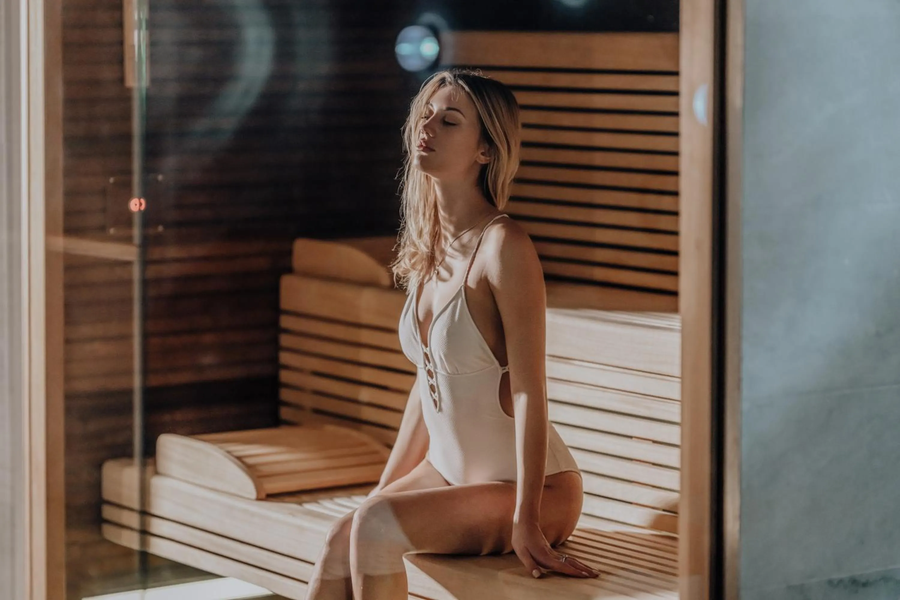 Sauna in Biohof Ebengut