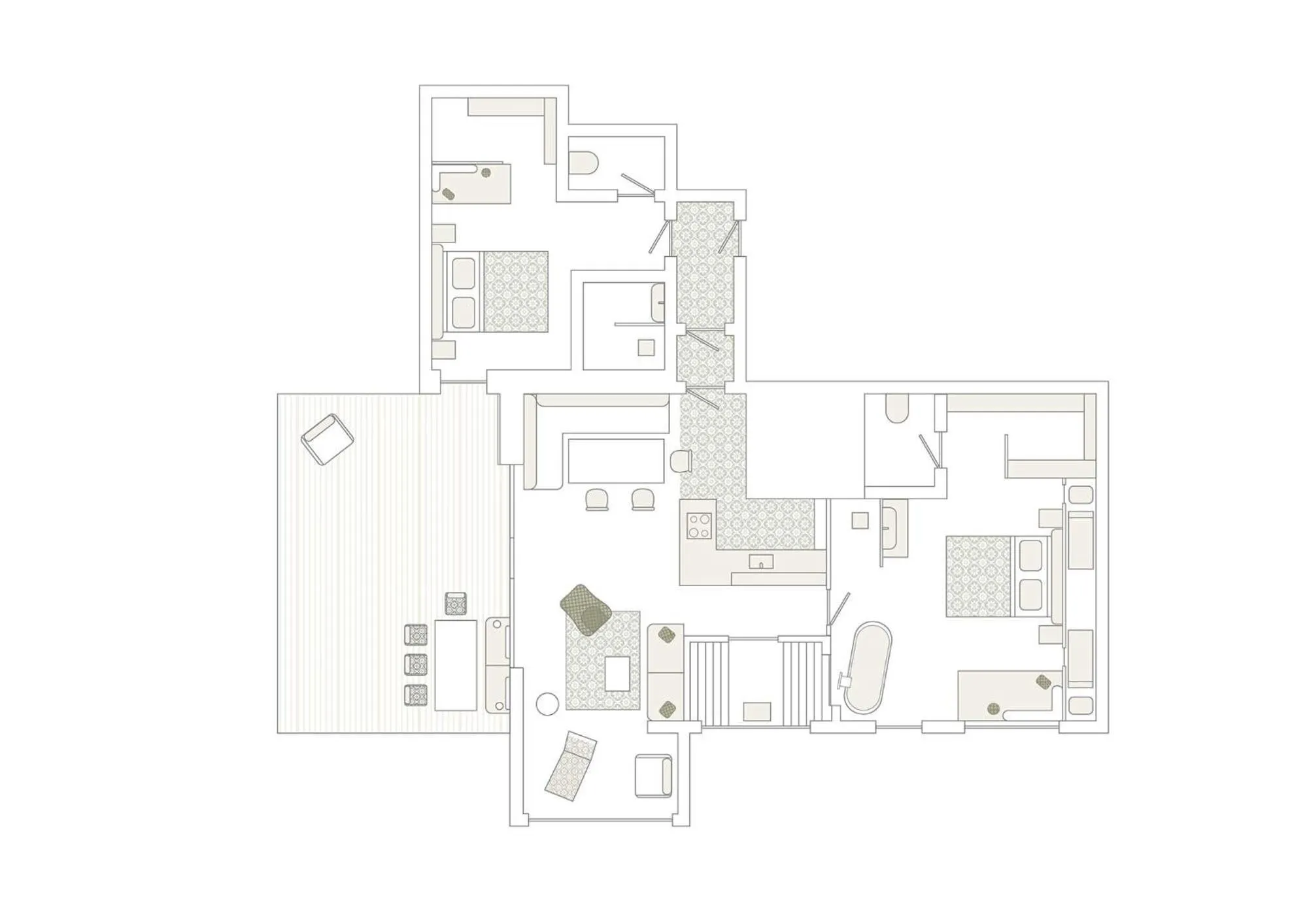 Photo of the whole room in Biohof Ebengut