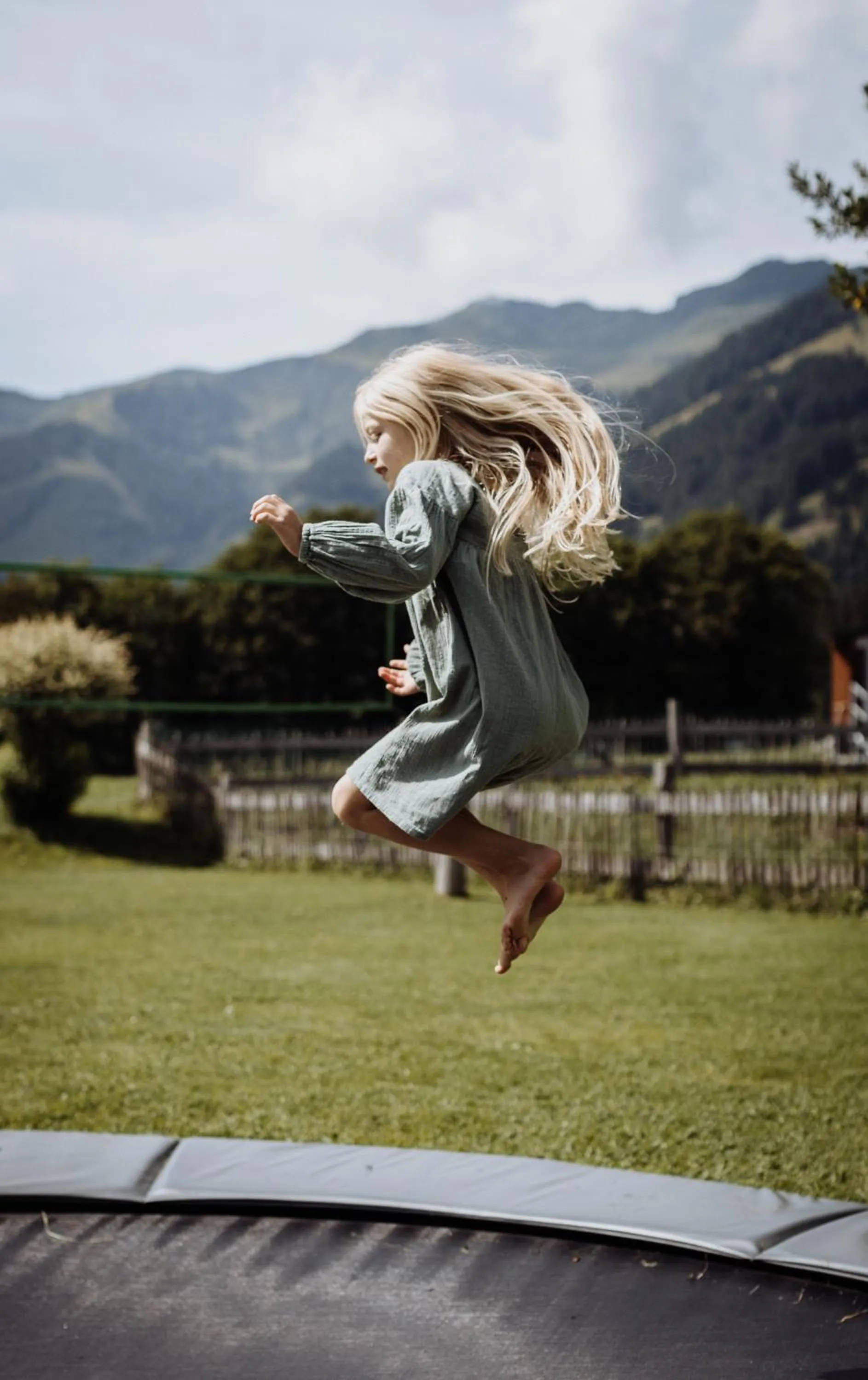 Children play ground in Biohof Ebengut