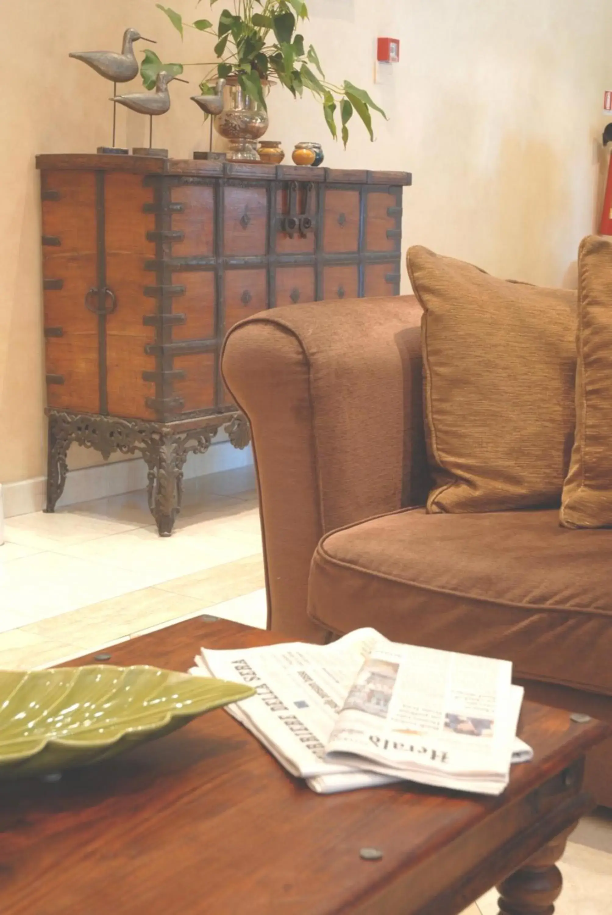 Lobby or reception in Hotel Del Borgo Lobby or reception in Hotel Del Borgo