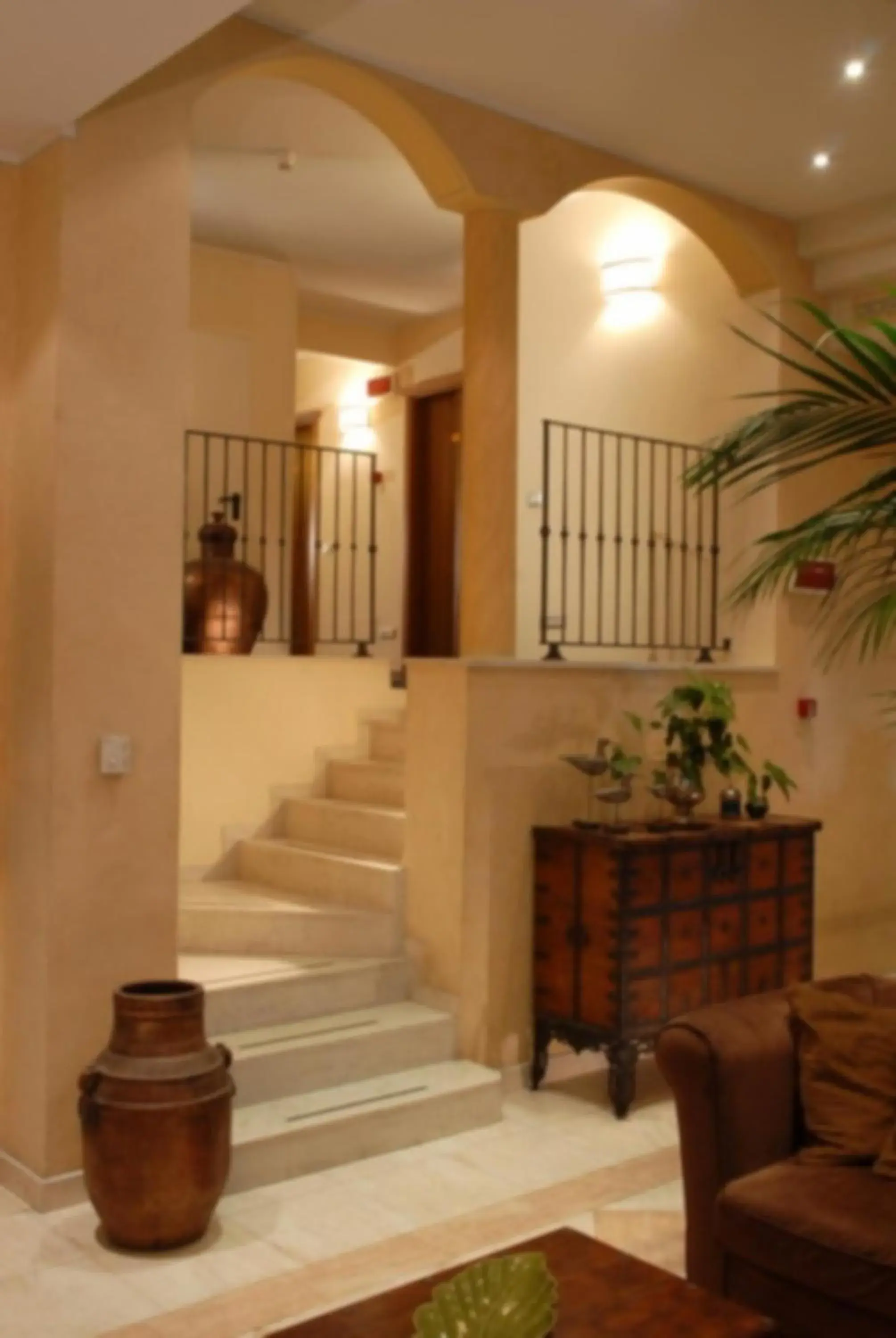 Lobby or reception in Hotel Del Borgo Lobby or reception in Hotel Del Borgo