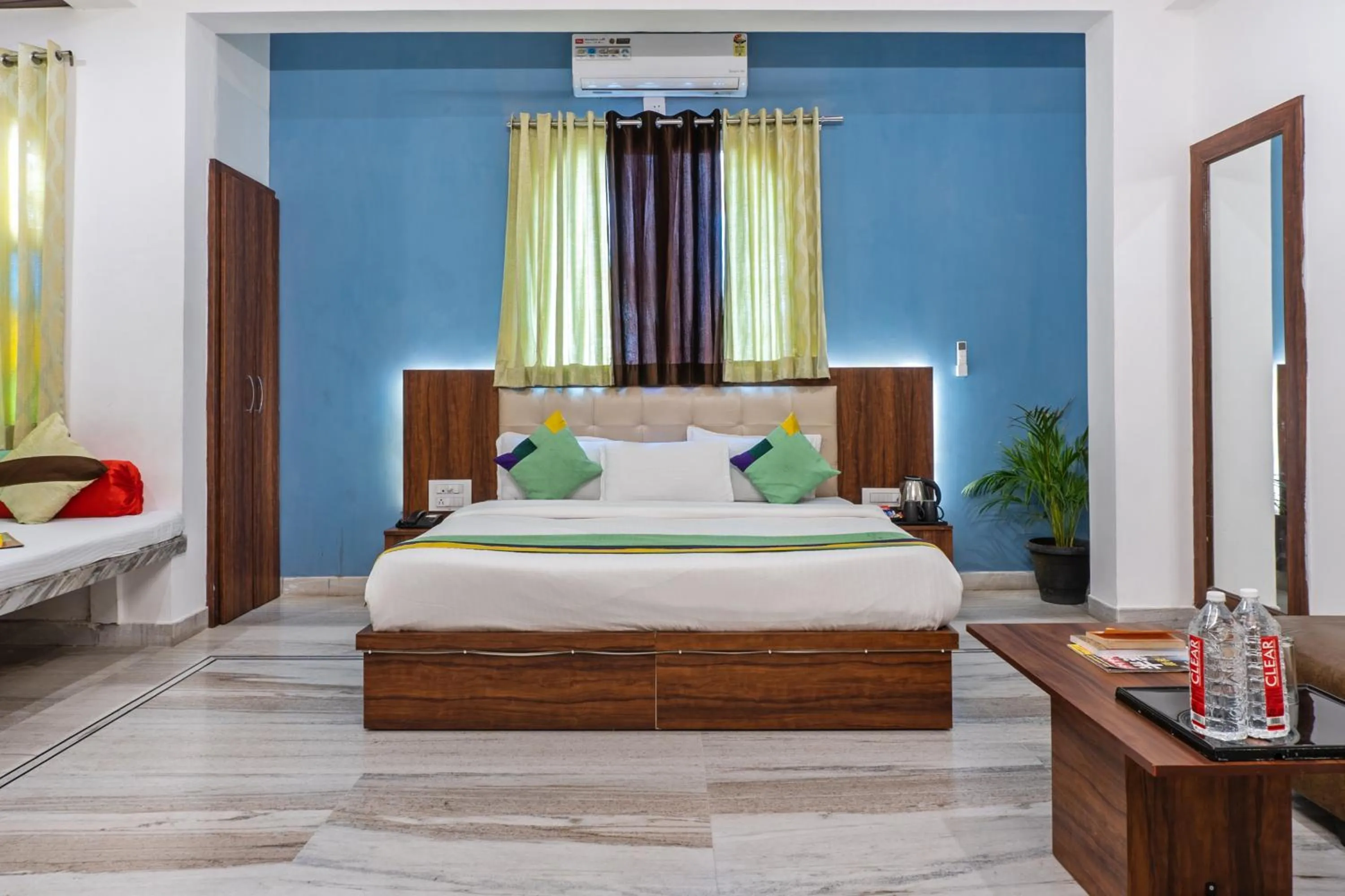 Bedroom, Bed in Treebo The Fresco Lake Pichola