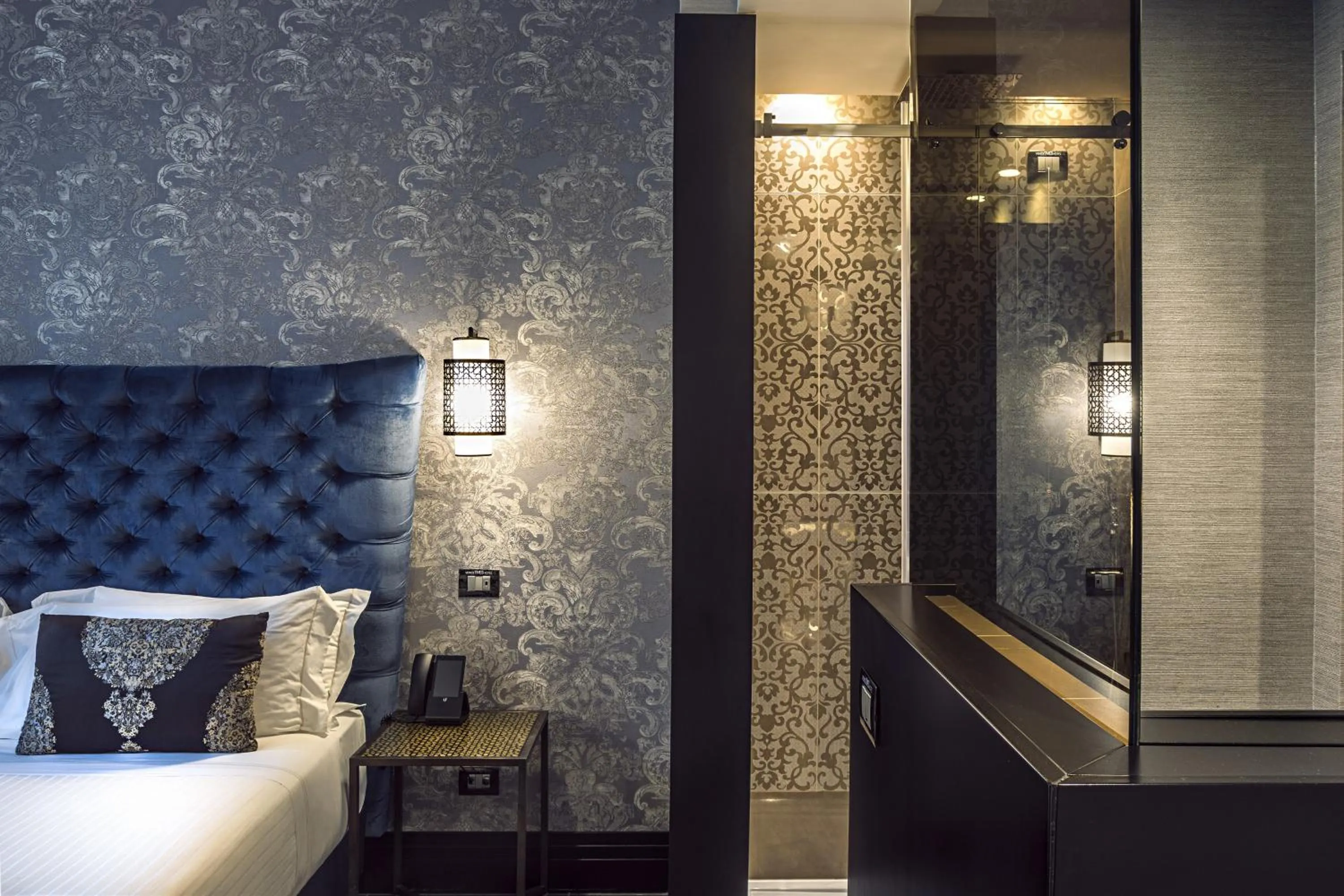 Decorative detail, Bed in The Venice Times