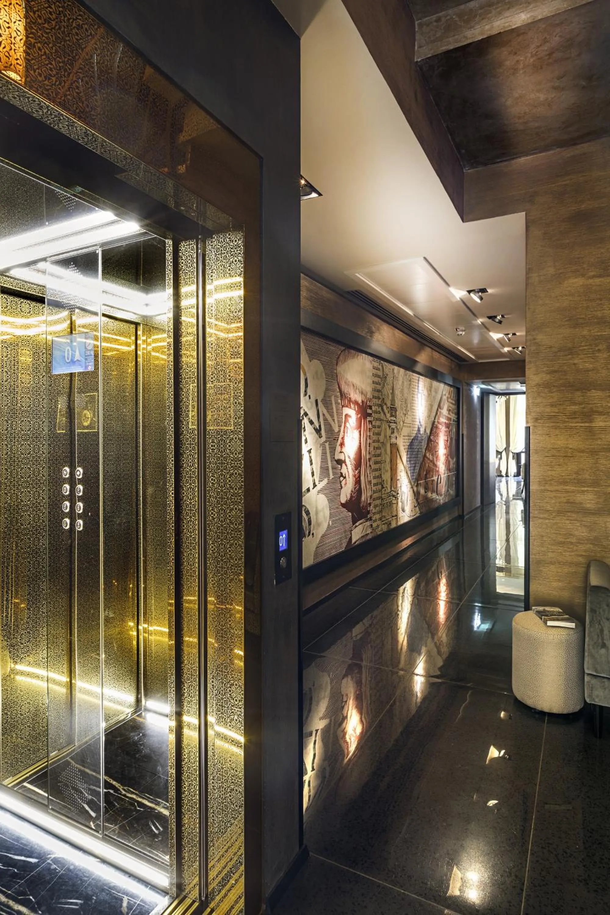 Lobby or reception in The Venice Times