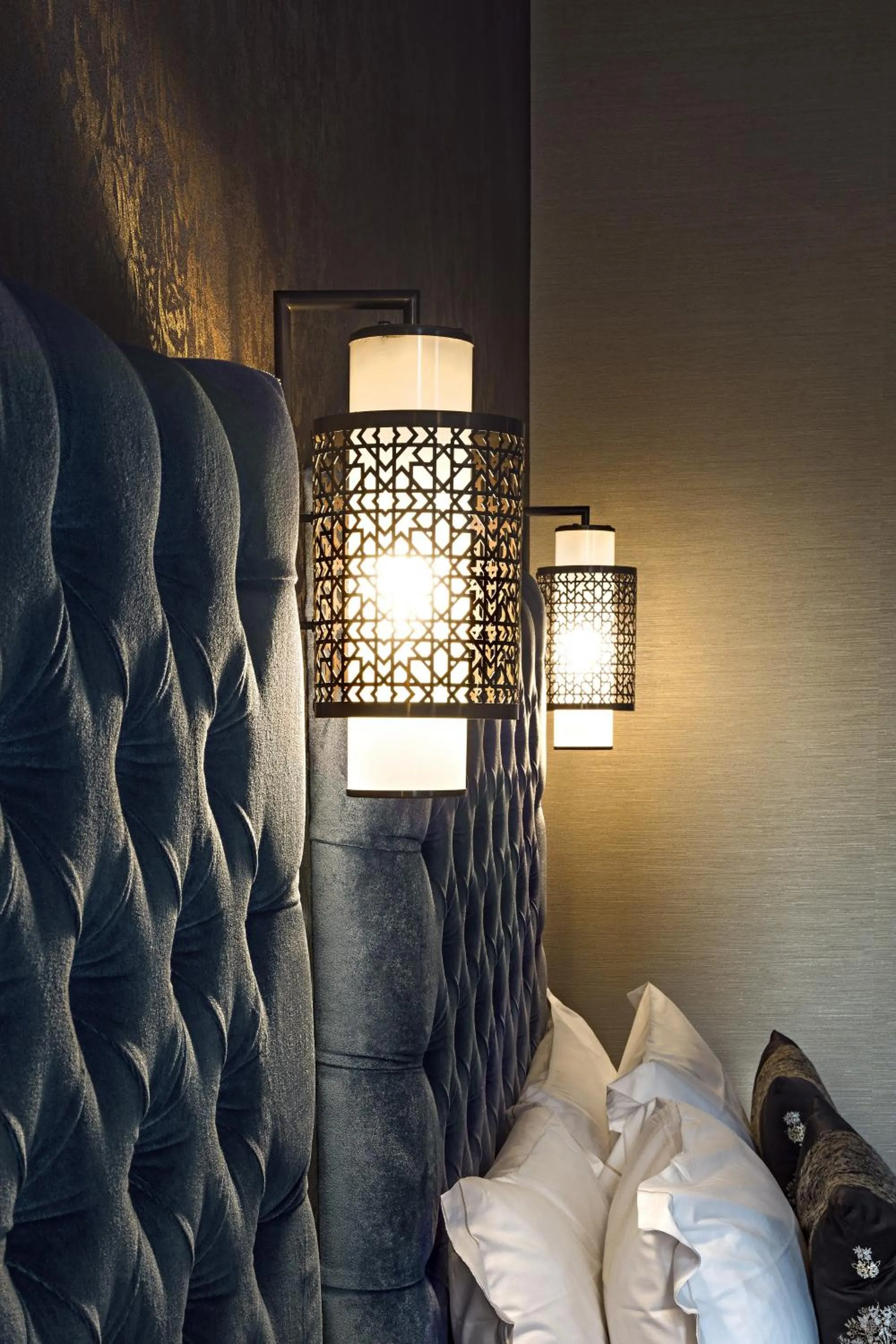 Decorative detail, Bed in The Venice Times