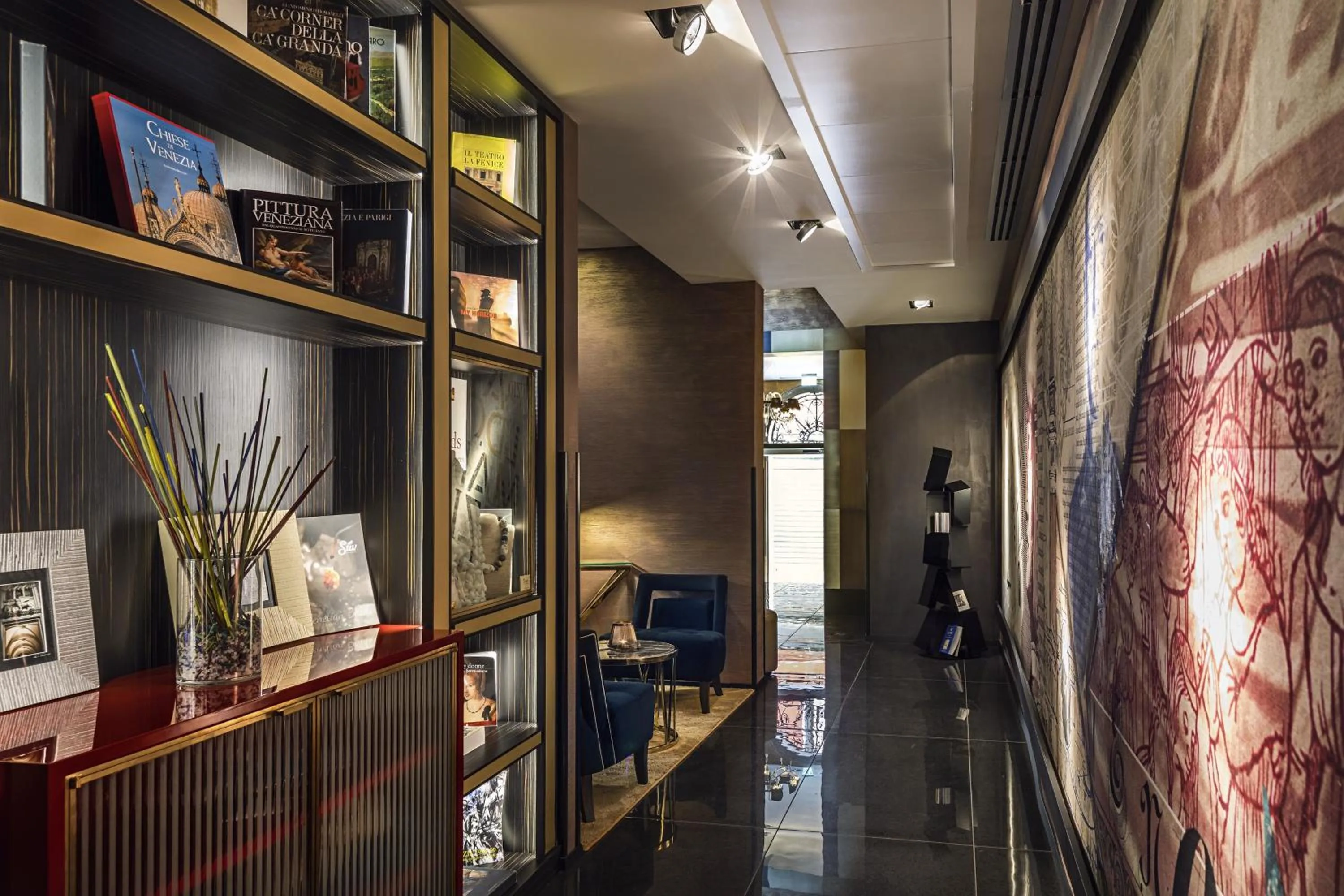 Decorative detail in The Venice Times