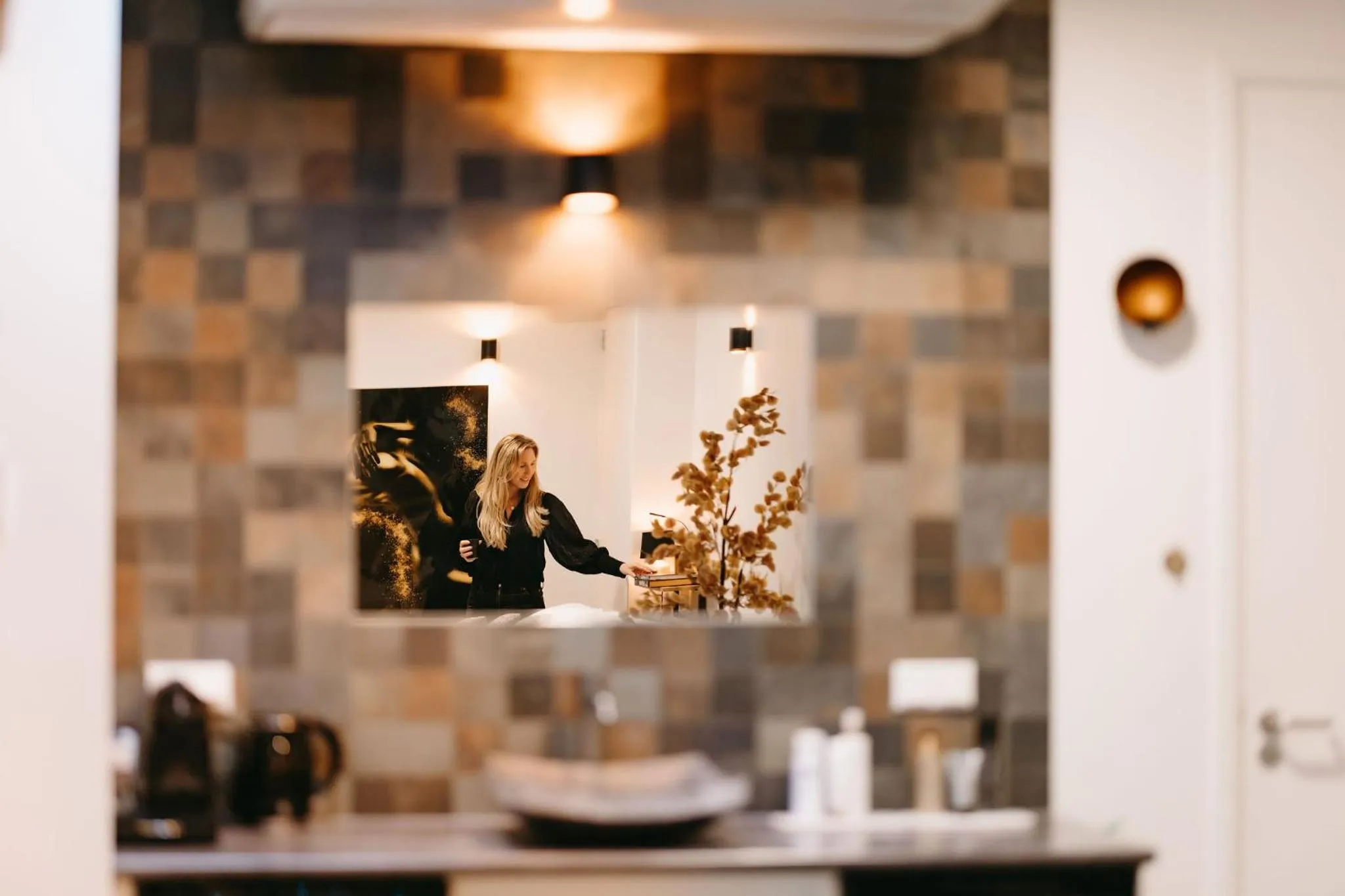 Kitchen or kitchenette in Maas en Waal Wellness & Suites