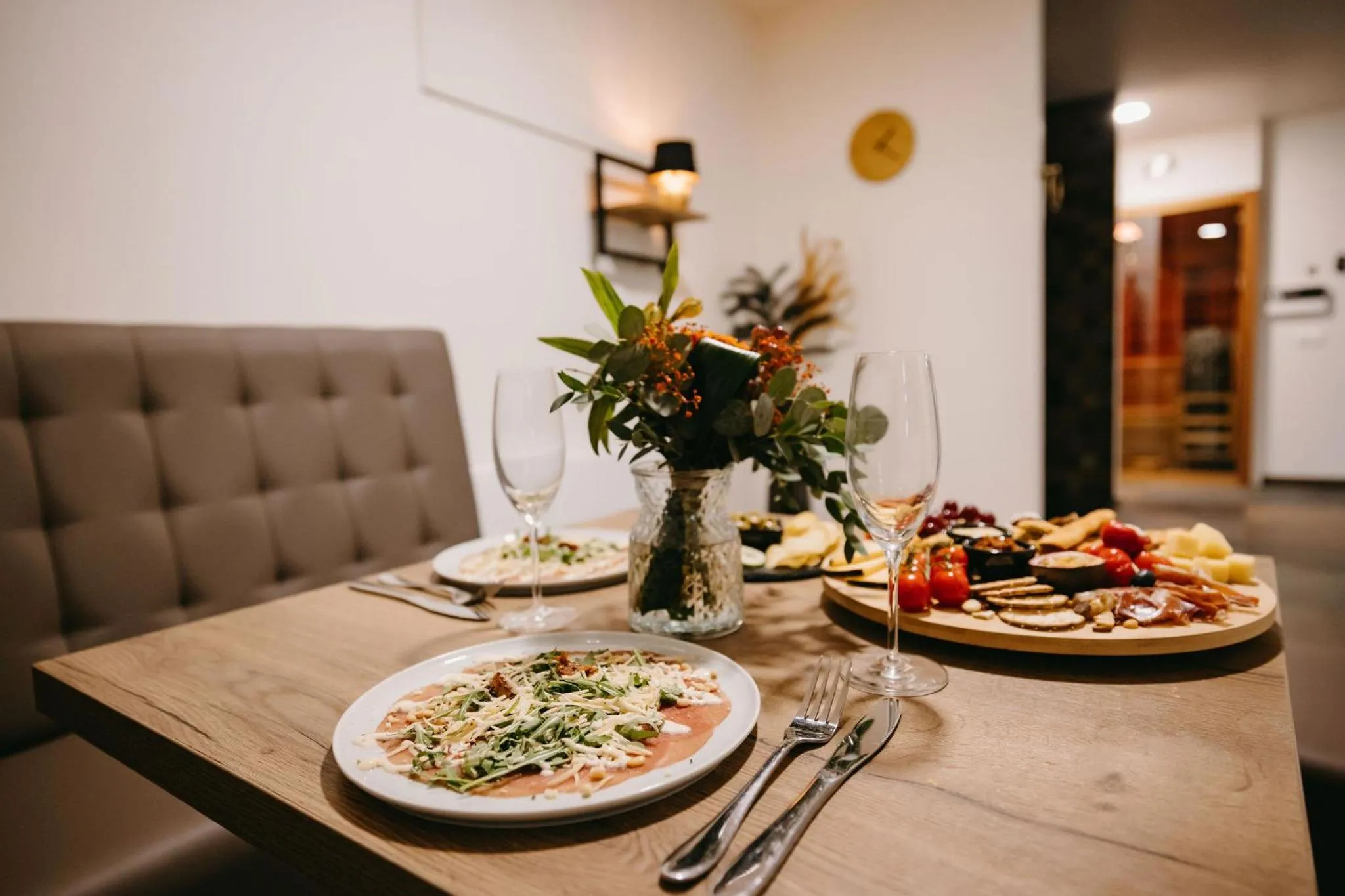 Dining area in Maas en Waal Wellness & Suites