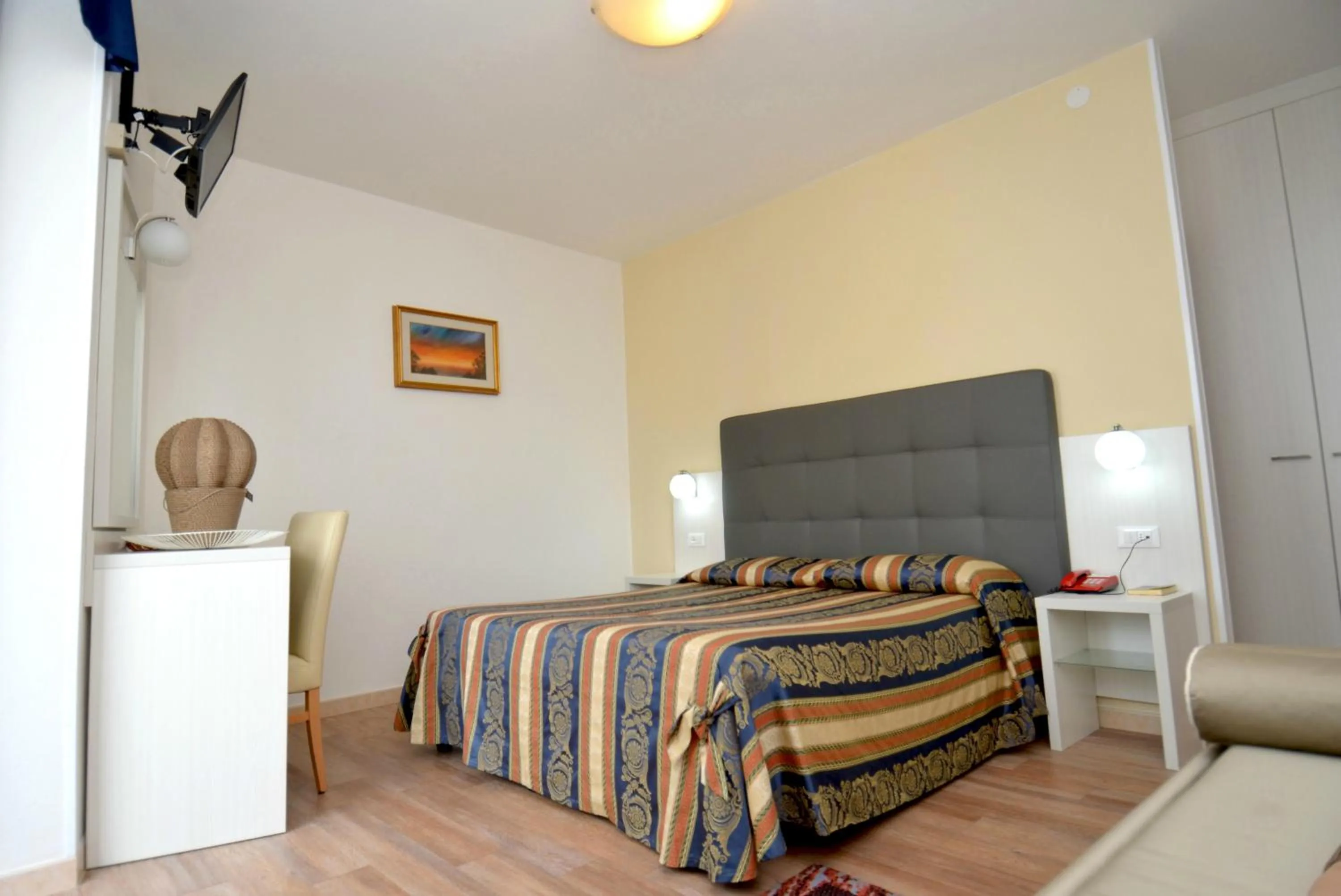 Bed in Hotel Stockholm