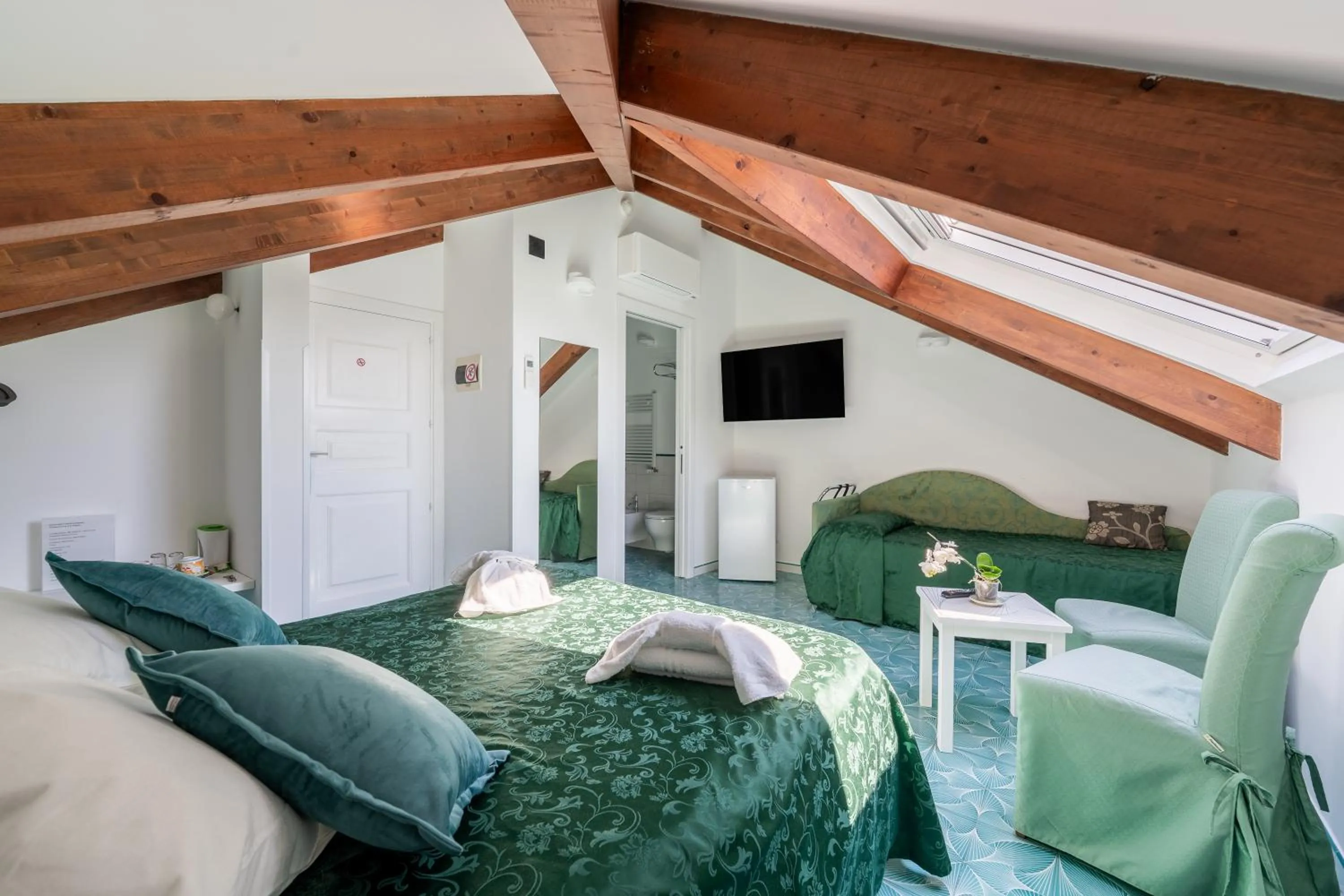 Bed in Hotel Relais Villa Annalara