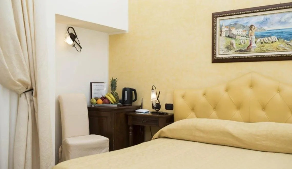 Bed in Hotel Relais Villa Annalara