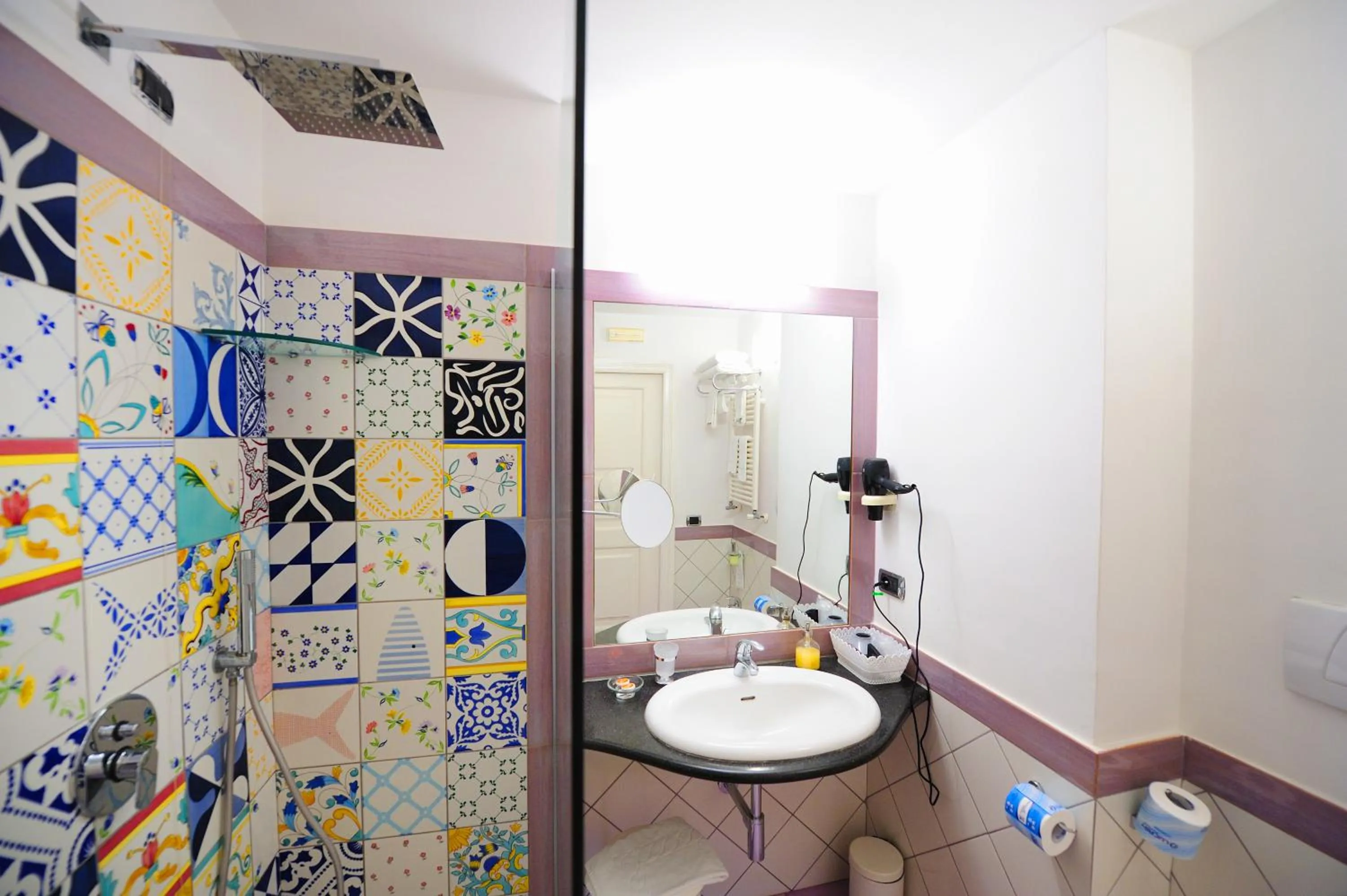 Shower in Hotel Relais Villa Annalara