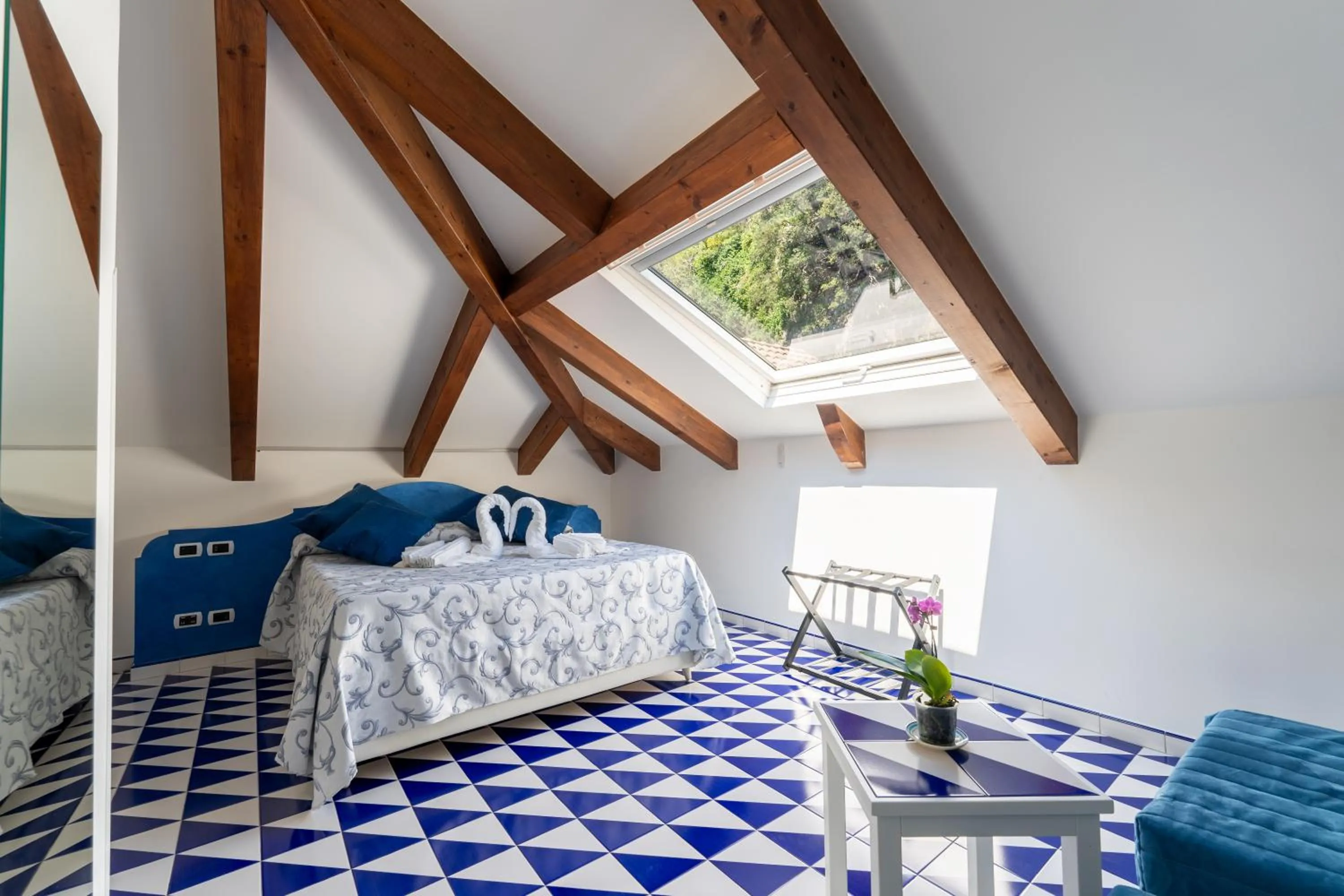 Bed in Hotel Relais Villa Annalara