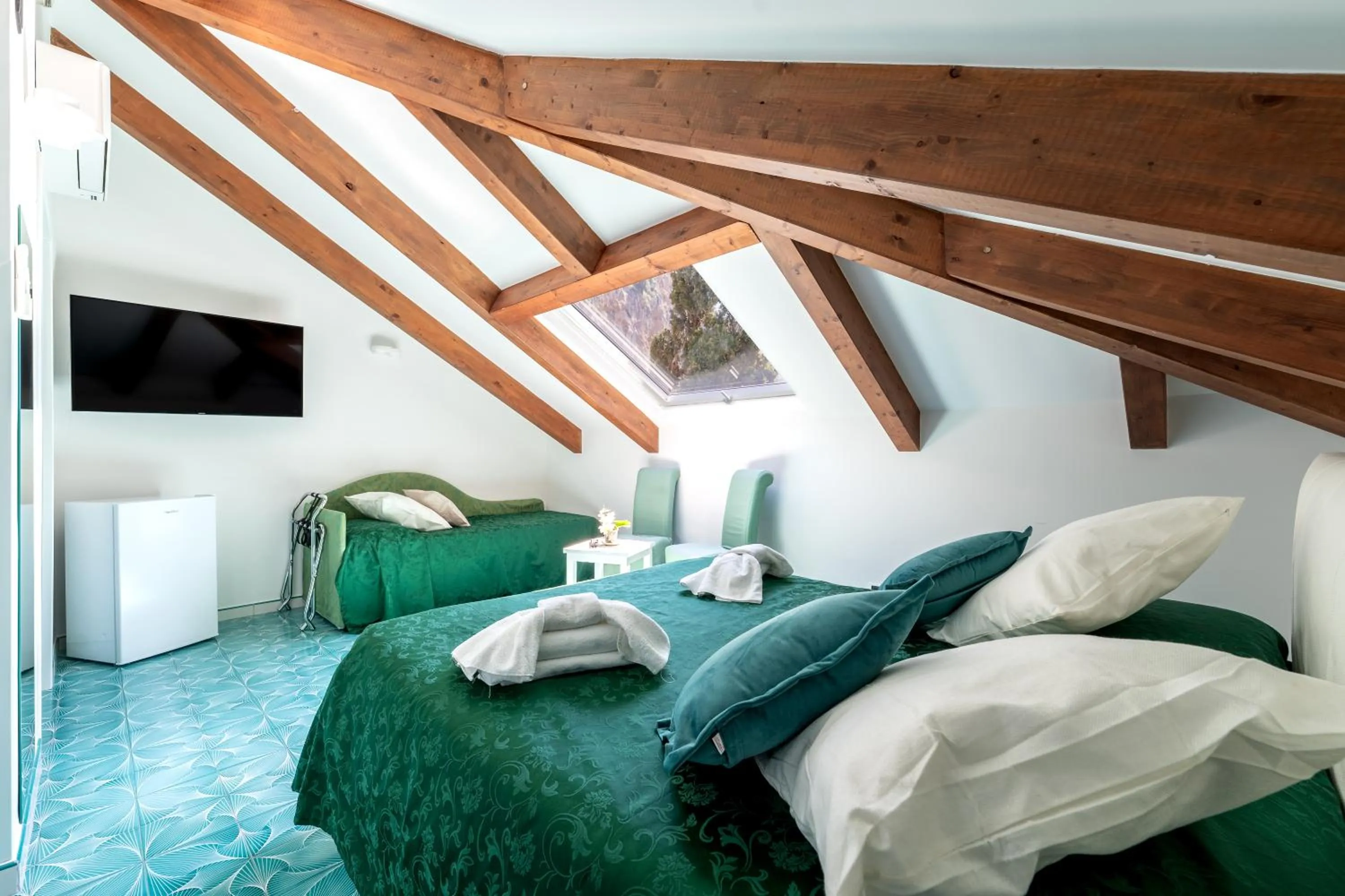 Bed in Hotel Relais Villa Annalara