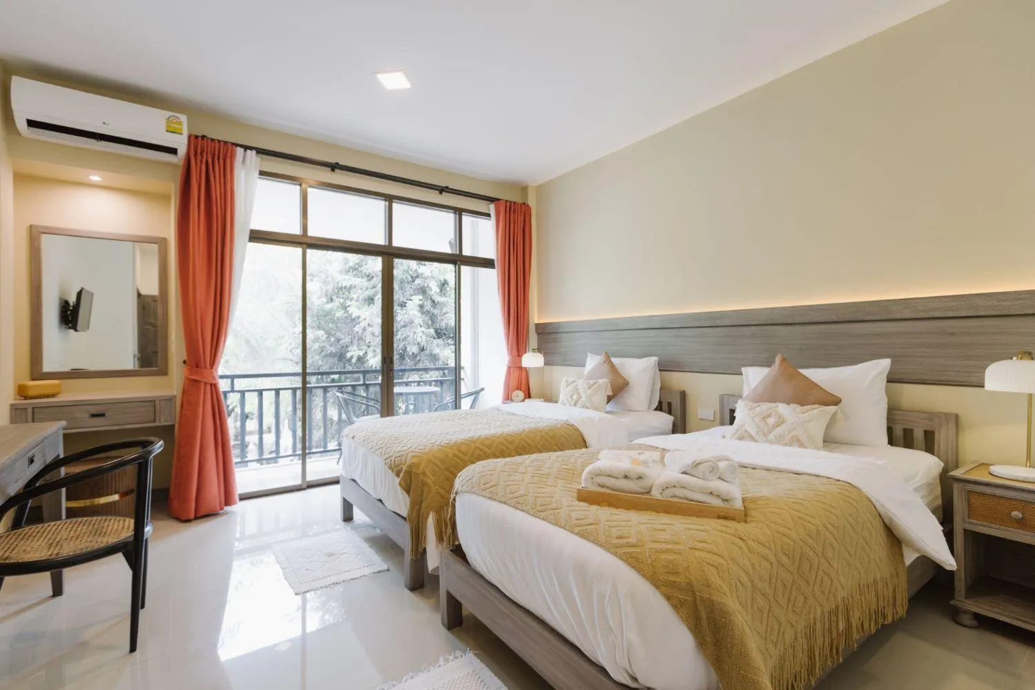 Deluxe Twin Room in Capital O RADATEEREE BOUTIQUE RESORT