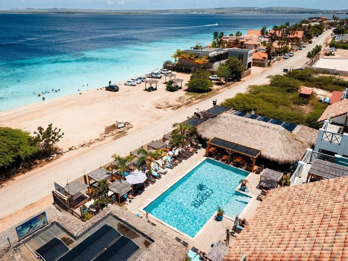 View (from property/room) in Bloozz resort Bonaire