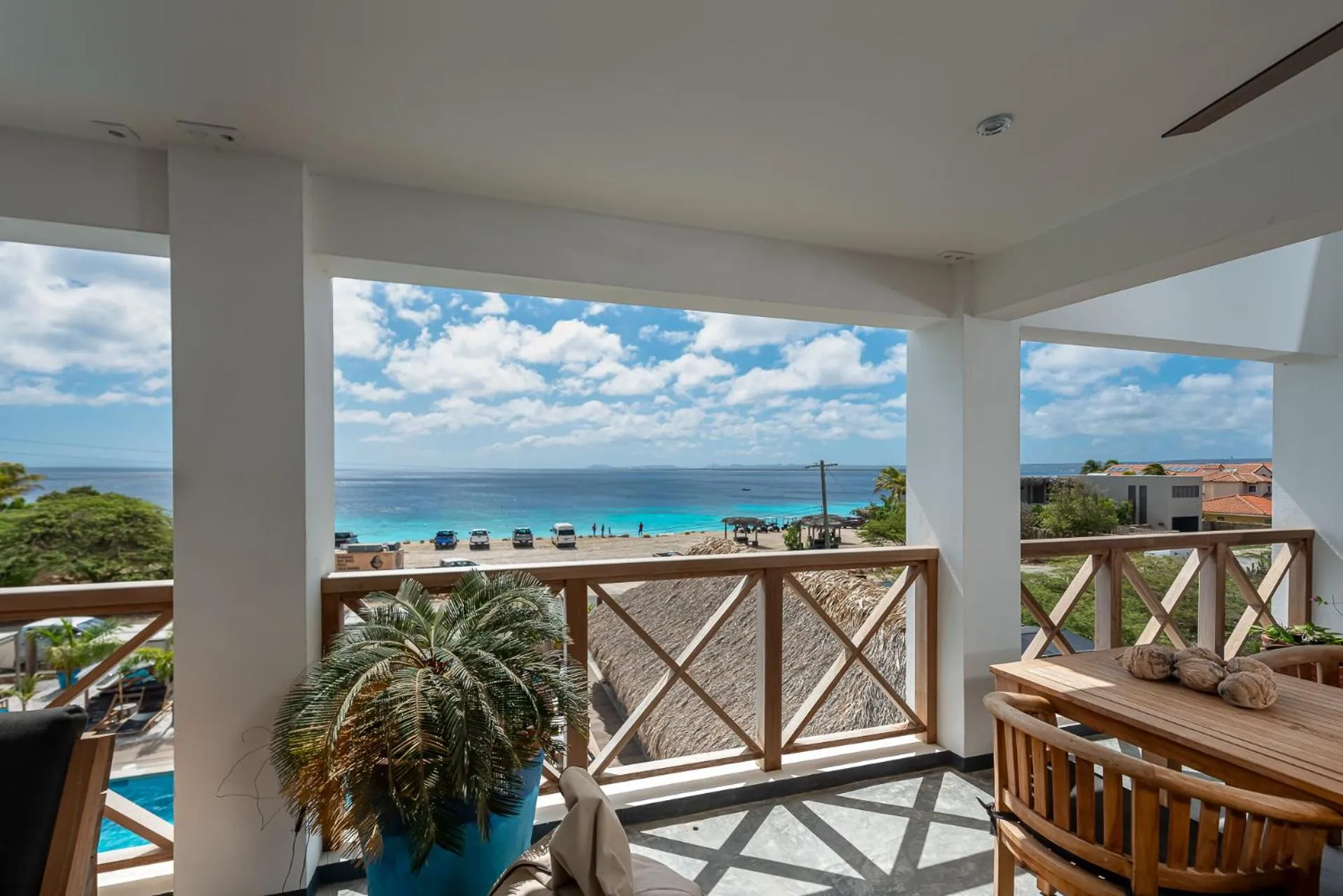 Balcony/Terrace in Bloozz resort Bonaire