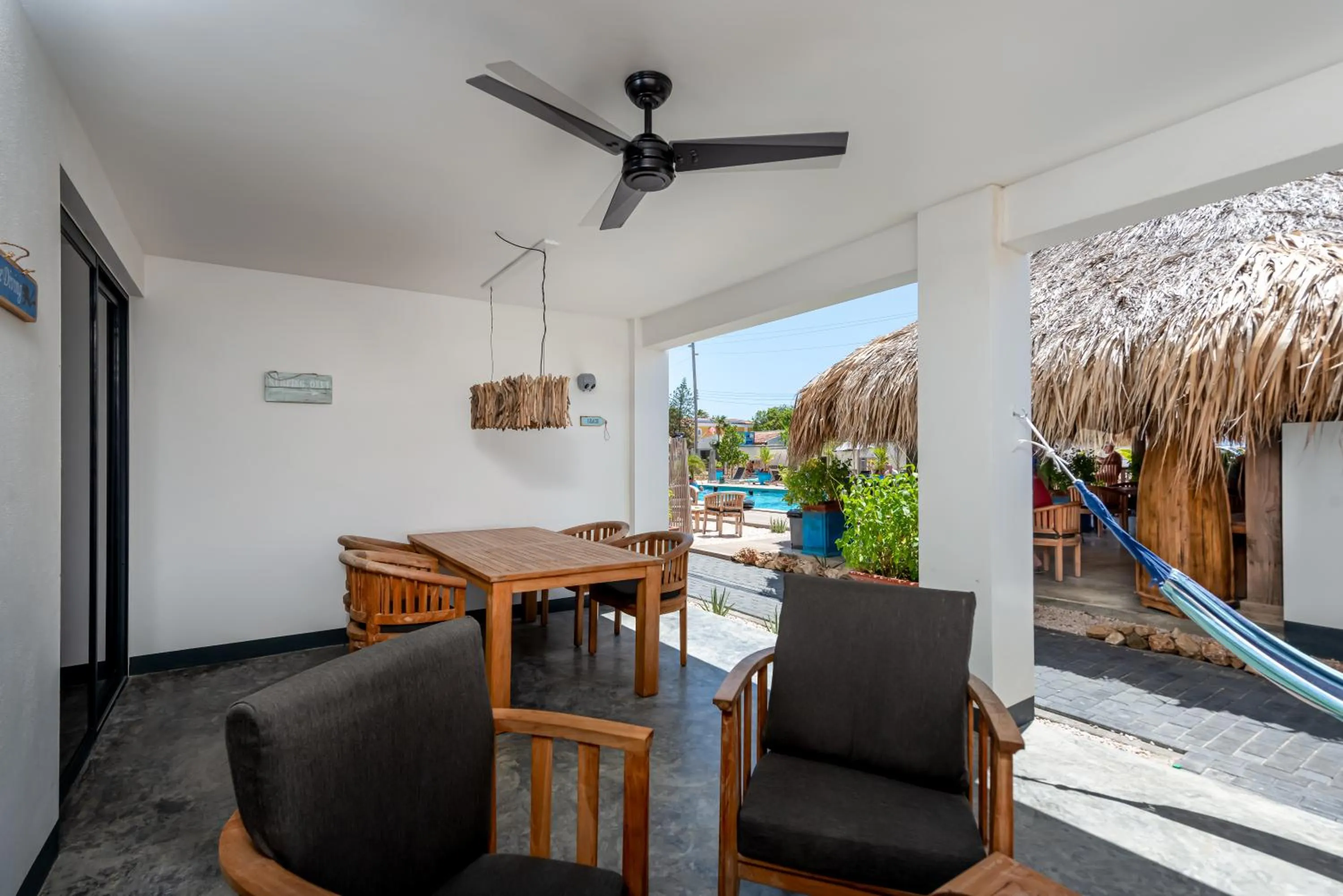 Balcony/Terrace in Bloozz resort Bonaire