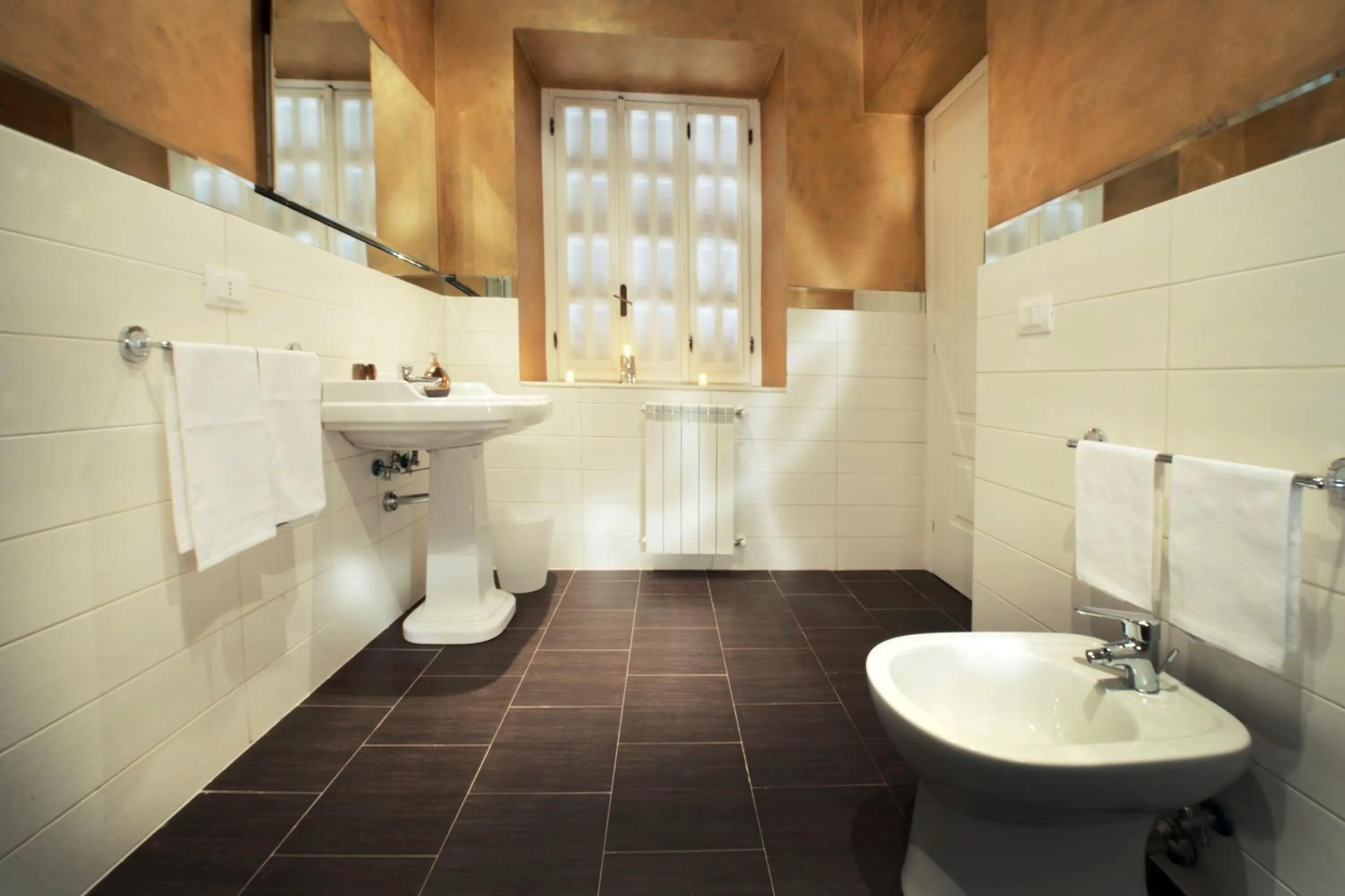 Bathroom in Hotel Quadrifoglio Roma Eur