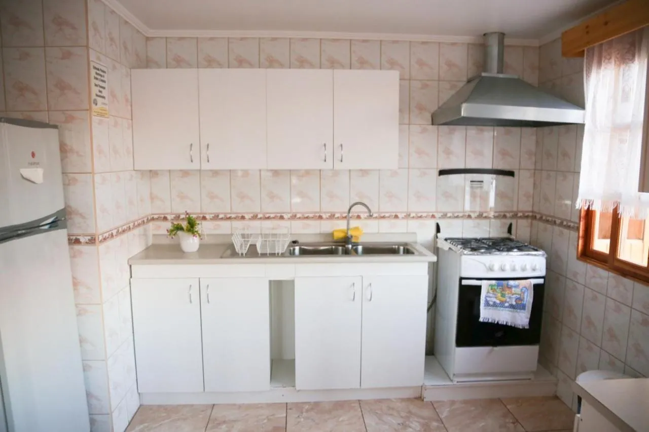 Kitchen or kitchenette in Hostal Chaxa