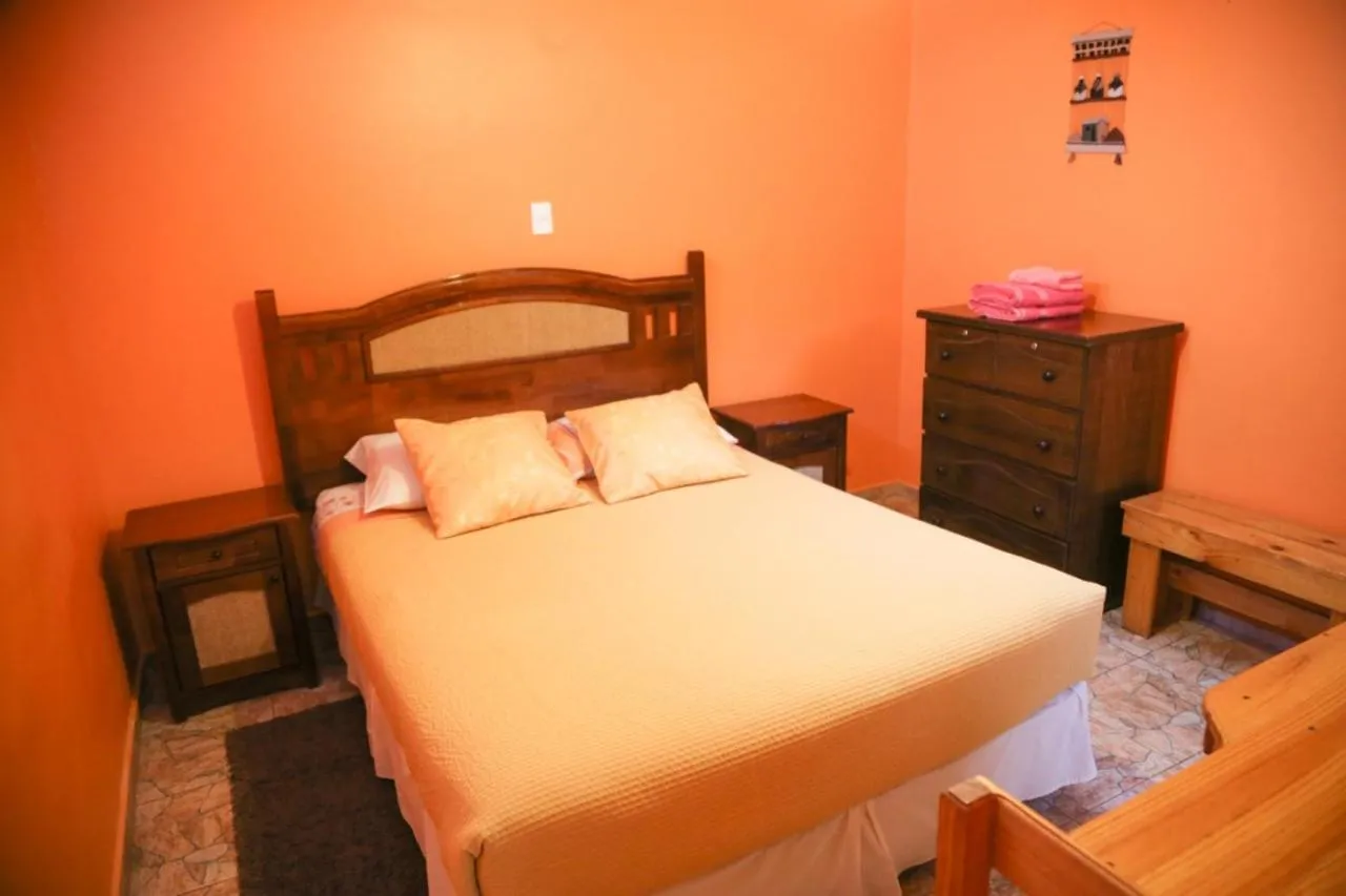 Bed in Hostal Chaxa