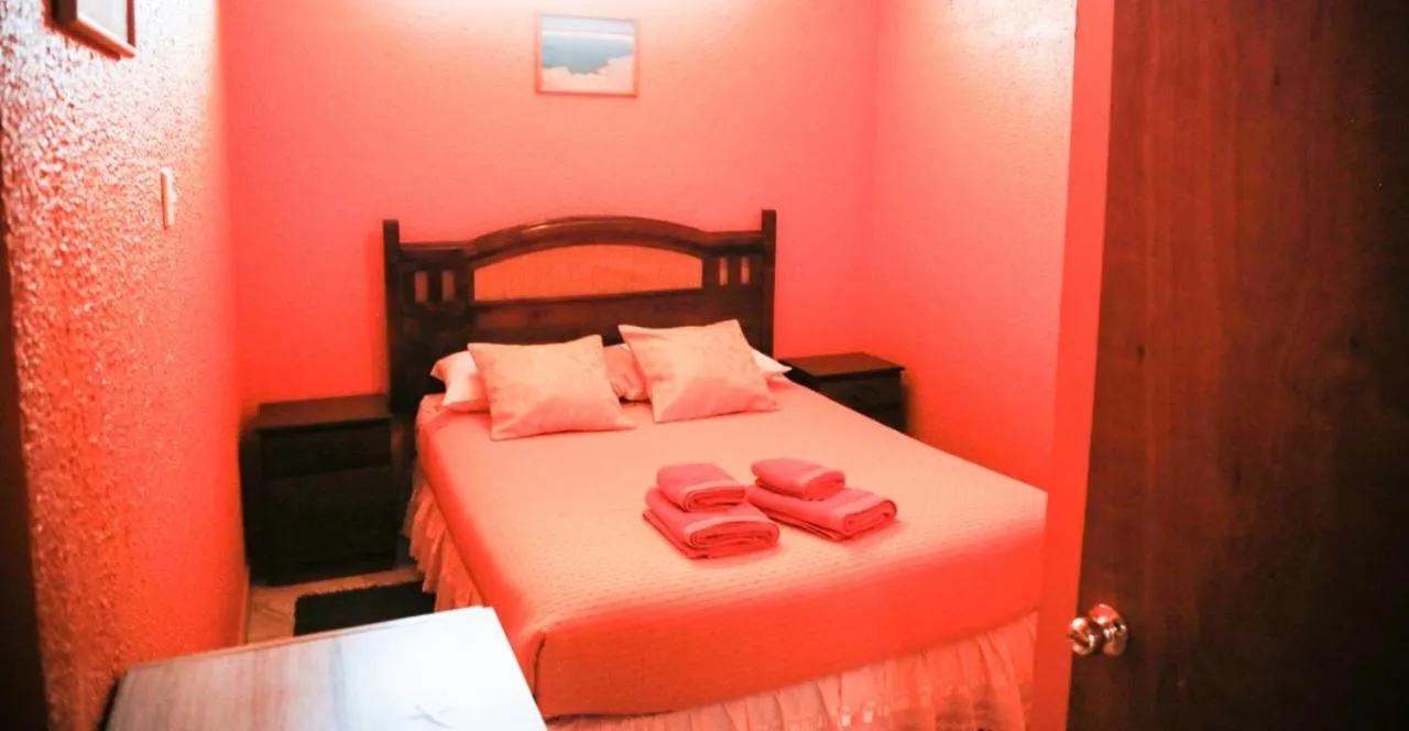 Bed in Hostal Chaxa