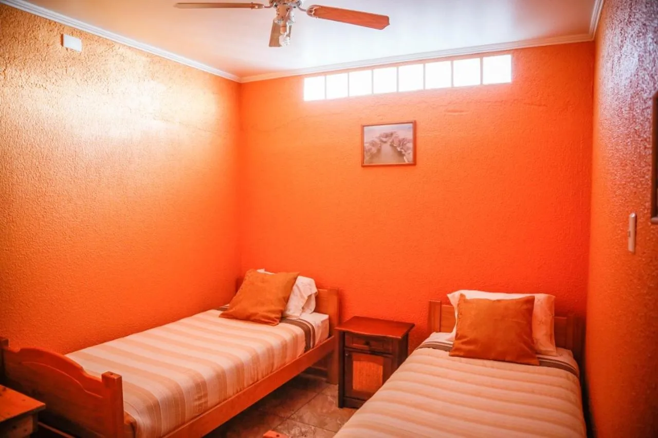 Bed in Hostal Chaxa