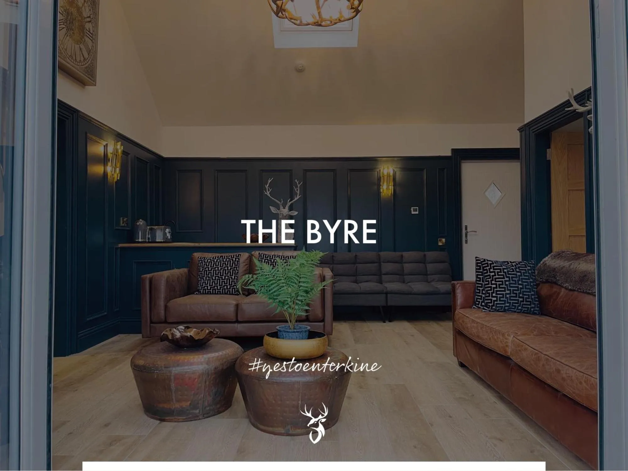 Seating area in Enterkine Country House Resort