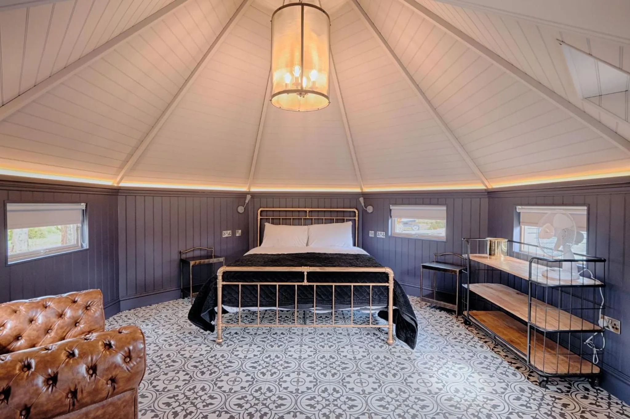 Bed in Enterkine Country House Resort