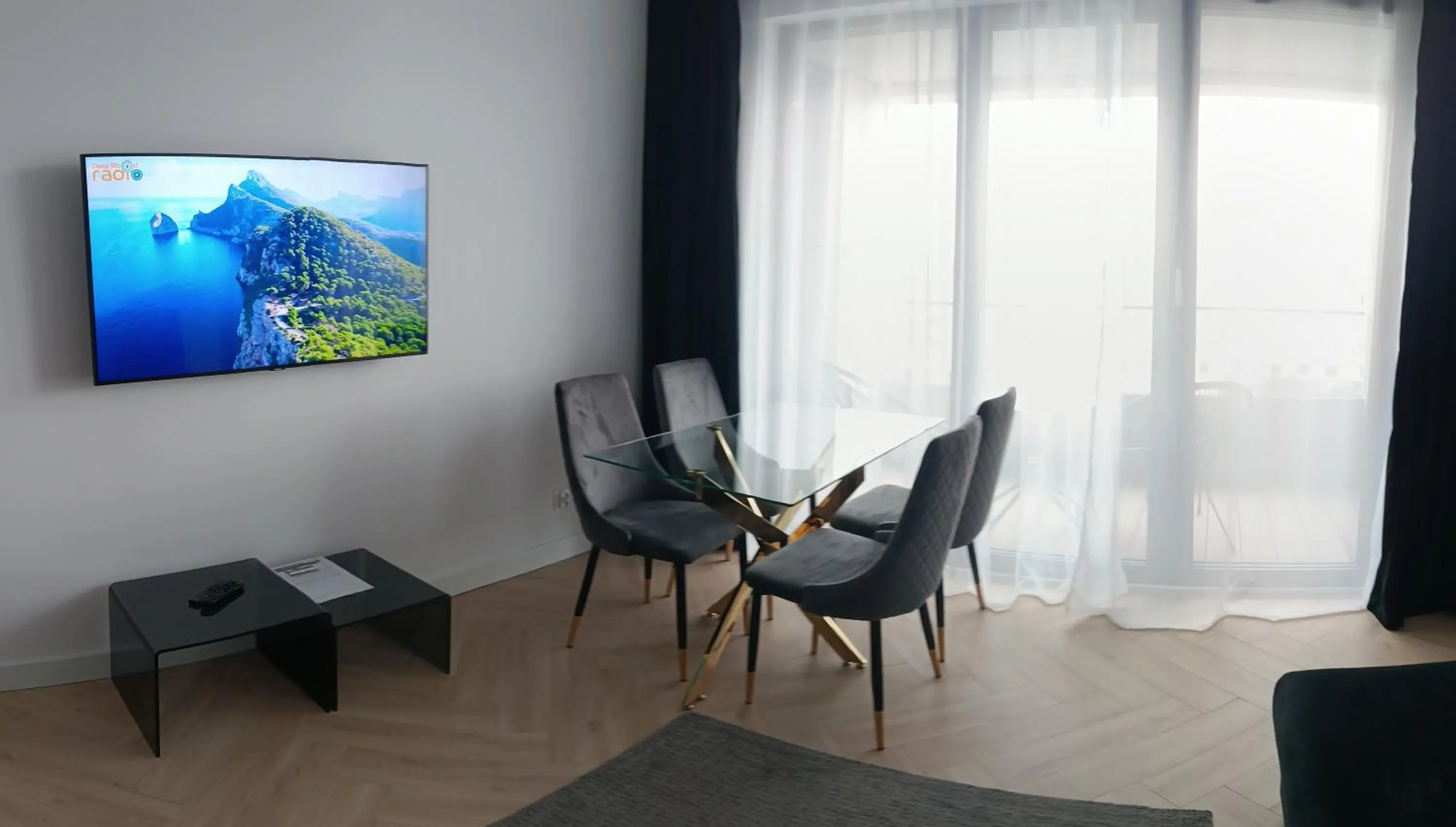 Living room in Sleepy3city Plac Unii