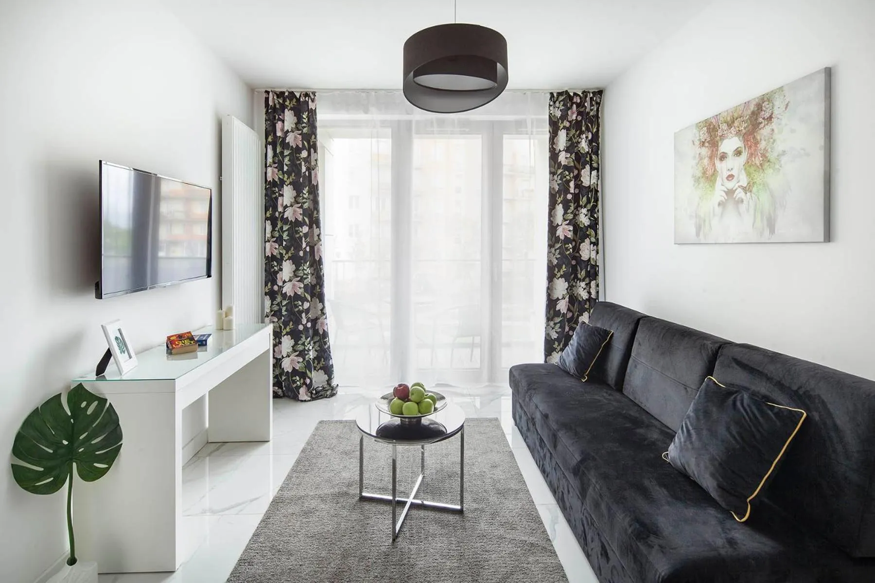 Living room in Sleepy3city Plac Unii
