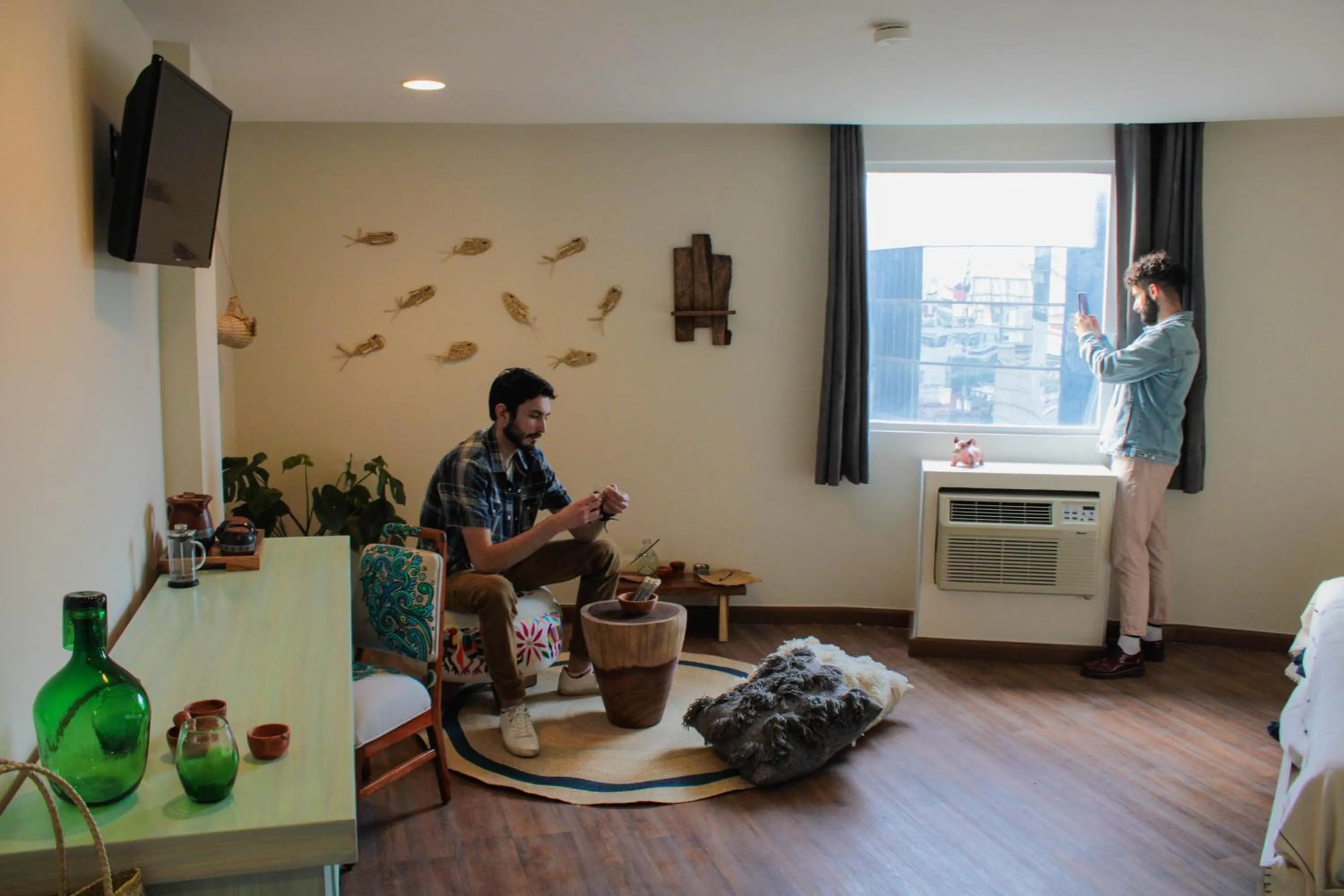 People in Hotel B Urban Xaman by Fontán Reforma