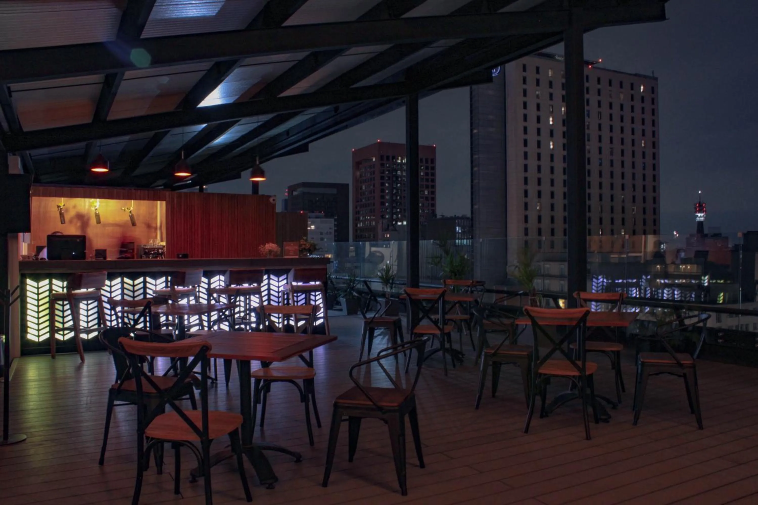 Balcony/Terrace in Hotel B Urban Xaman by Fontán Reforma