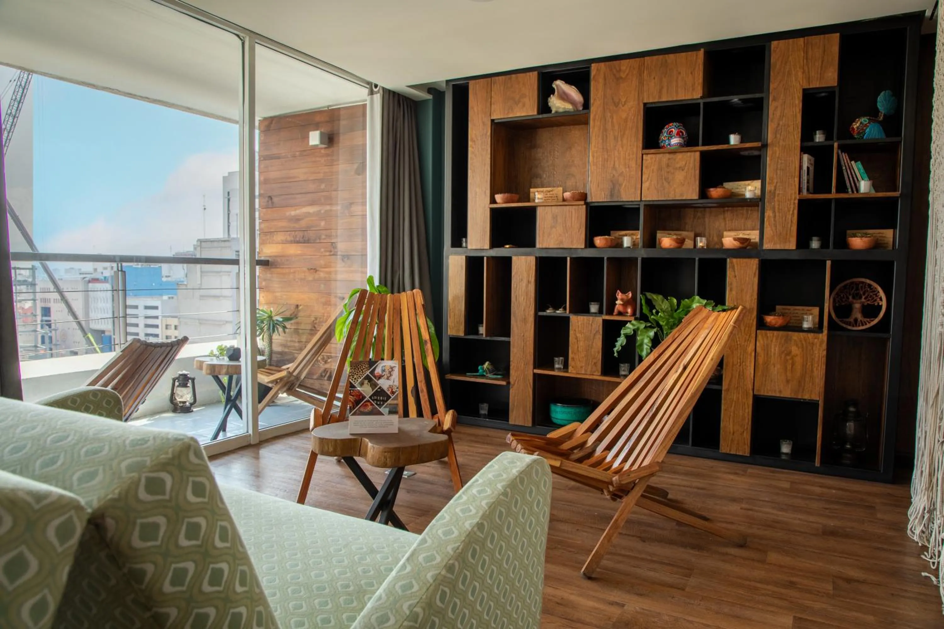 Lobby or reception in Hotel B Urban Xaman by Fontán Reforma