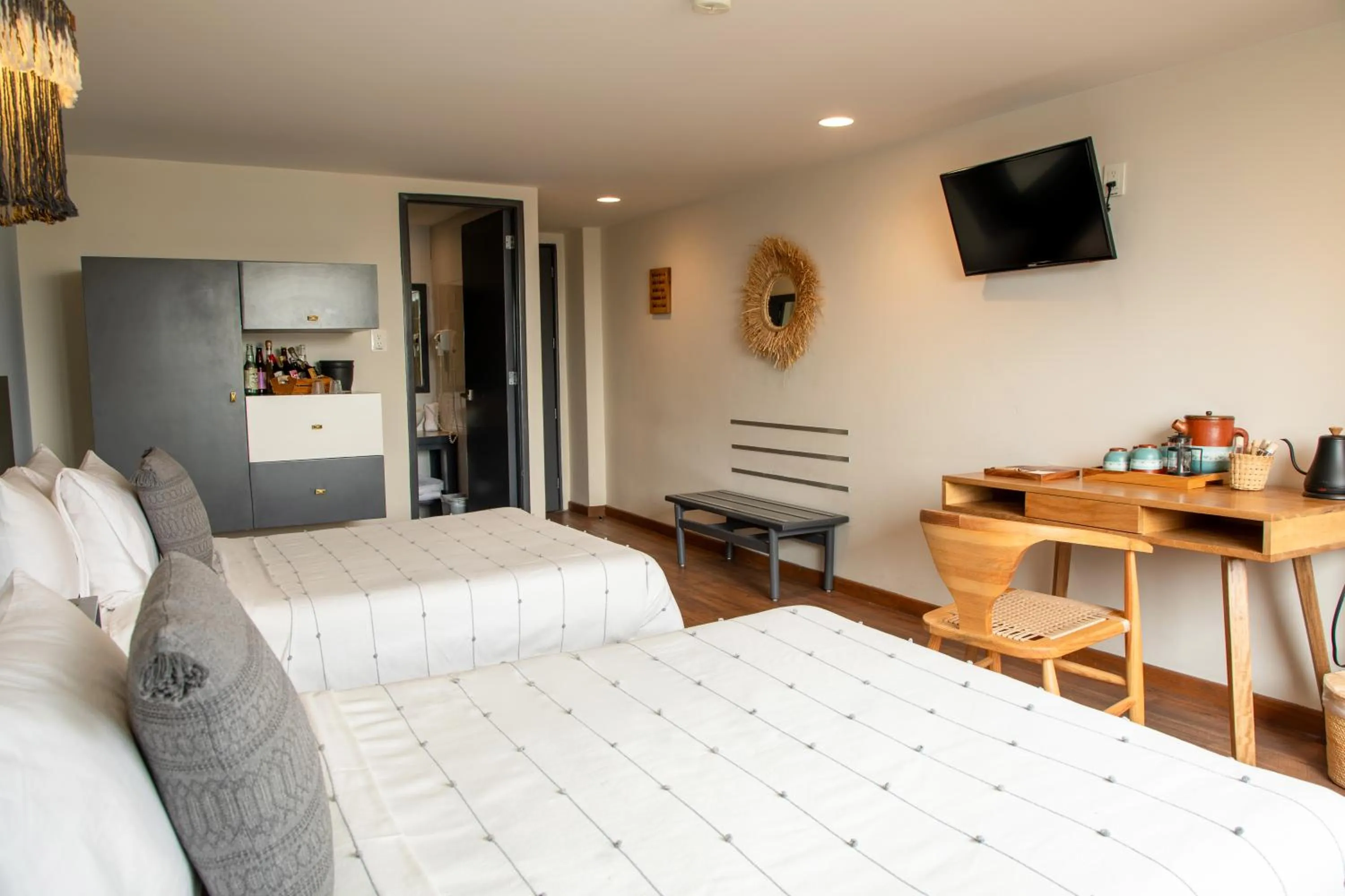 Bed in Hotel B Urban Xaman by Fontán Reforma