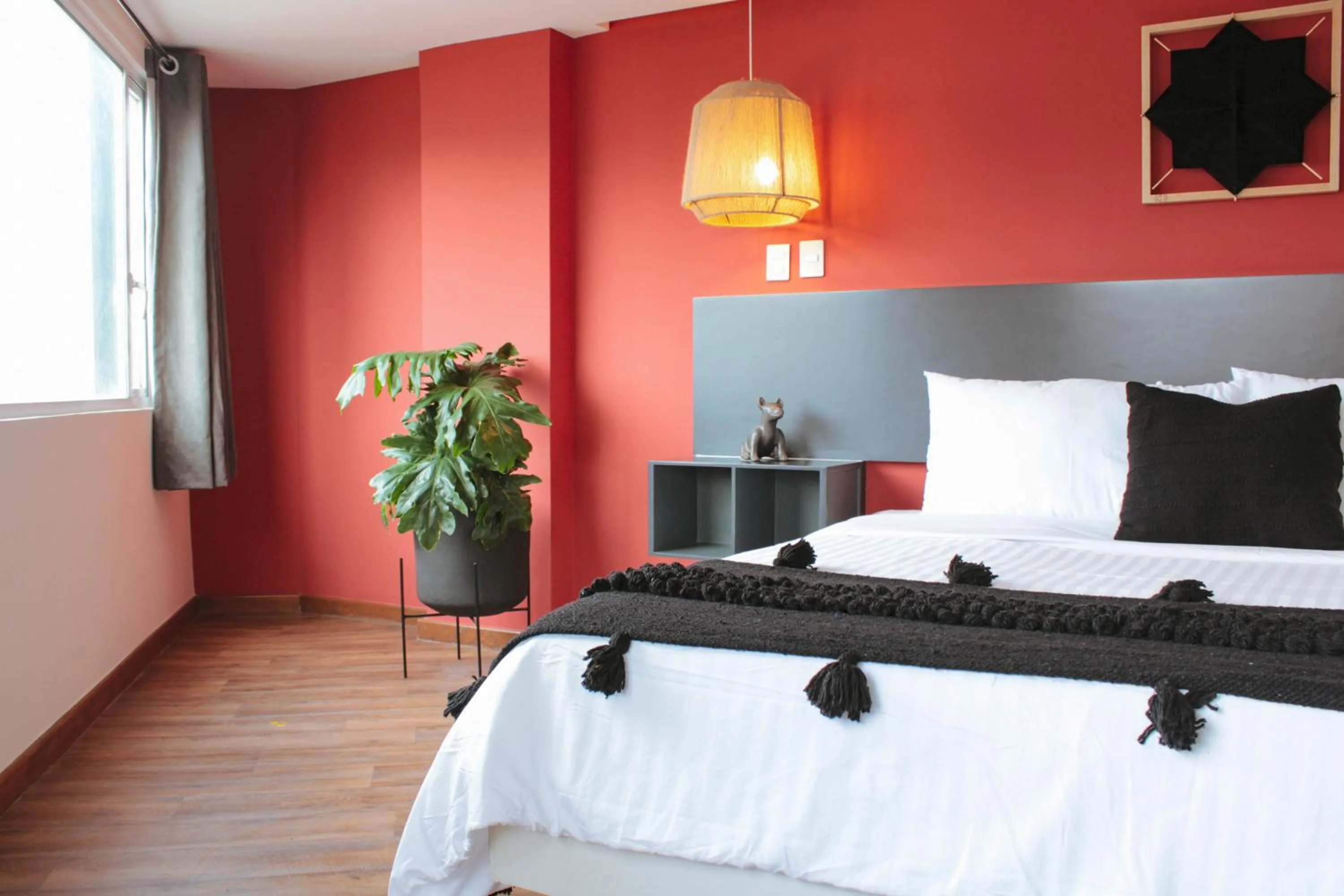Photo of the whole room, Bed in Hotel B Urban Xaman by Fontán Reforma