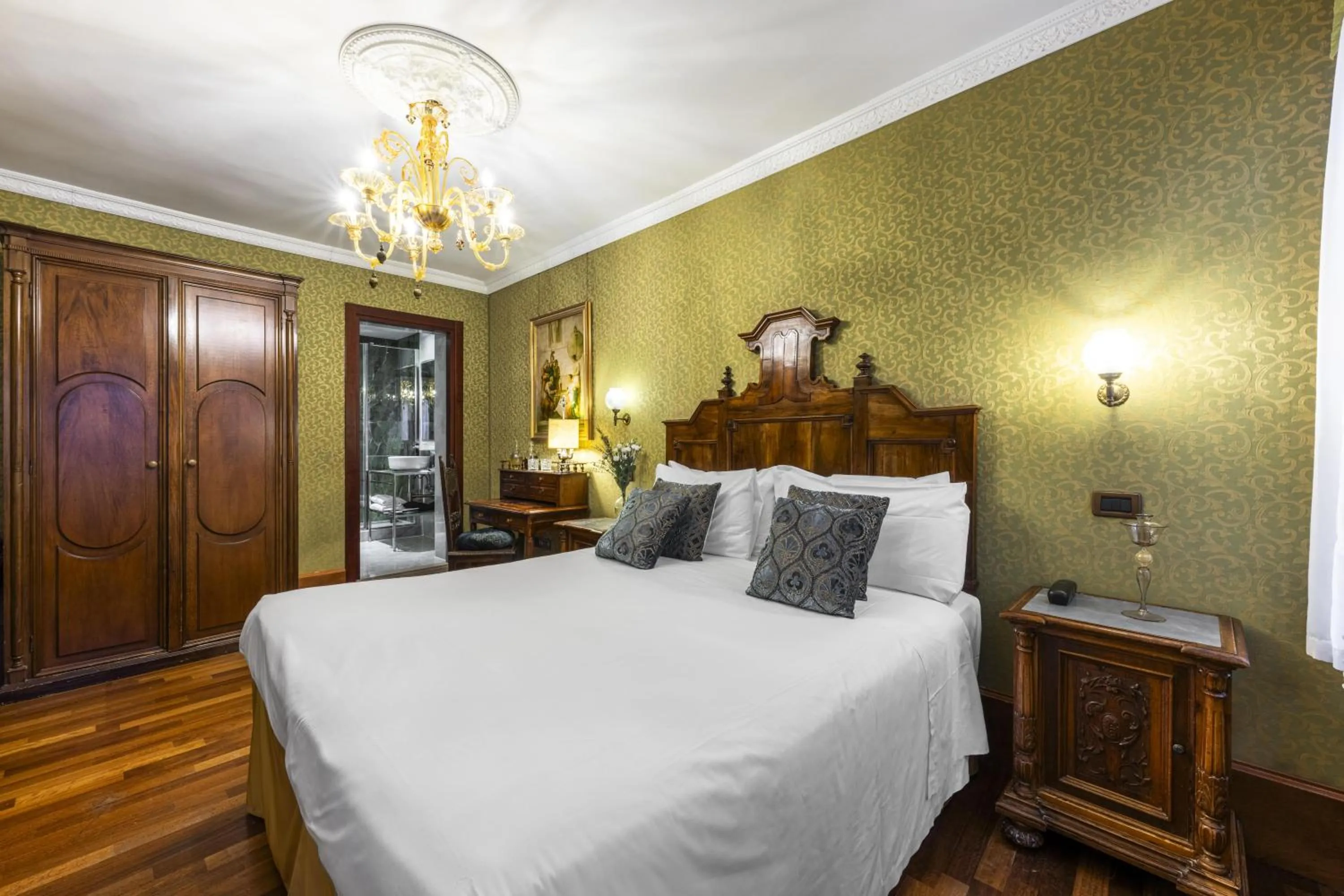 Bedroom, Bed in Hotel Casa Nicolò Priuli