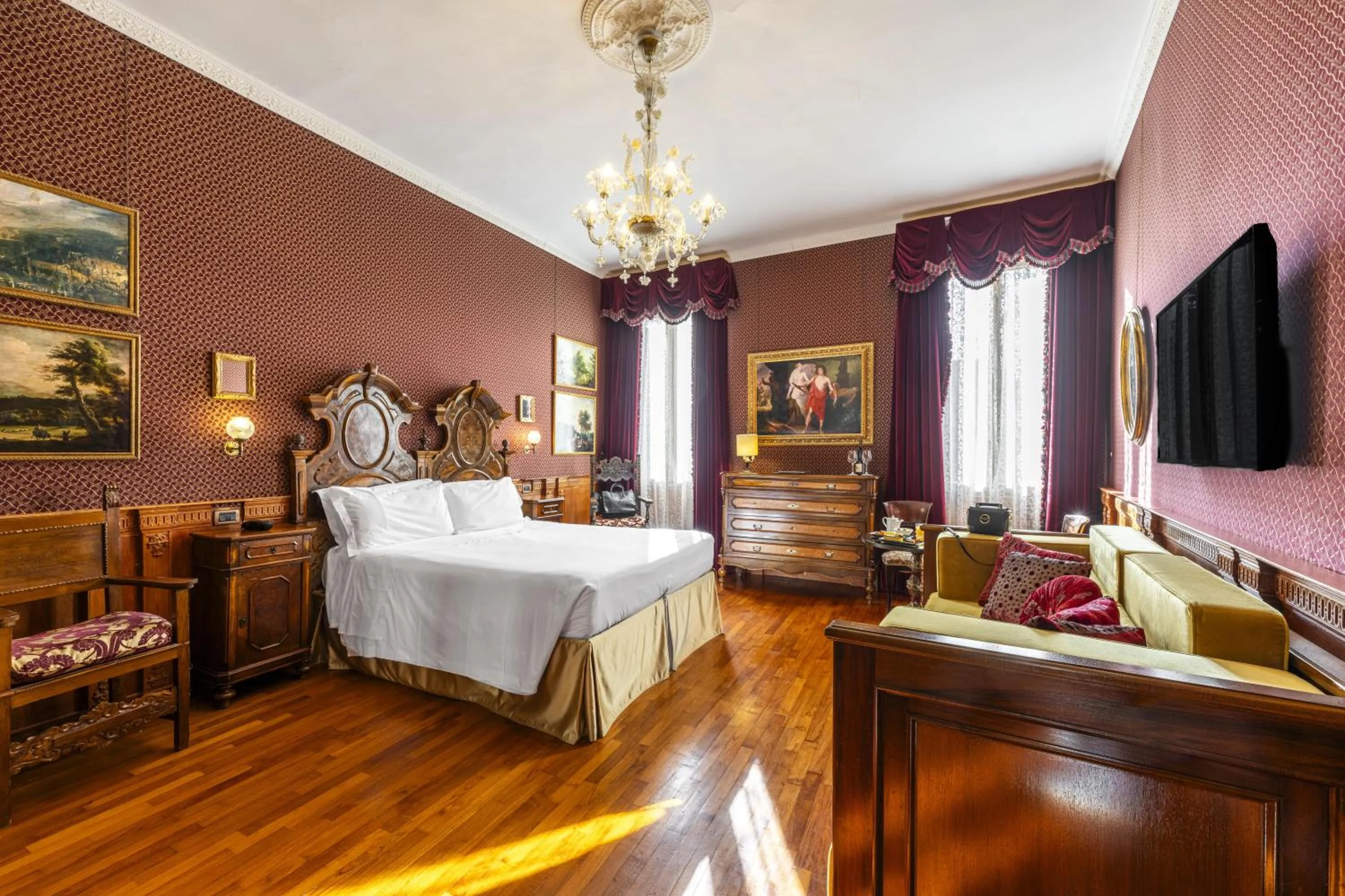 Bedroom, Bed in Hotel Casa Nicolò Priuli