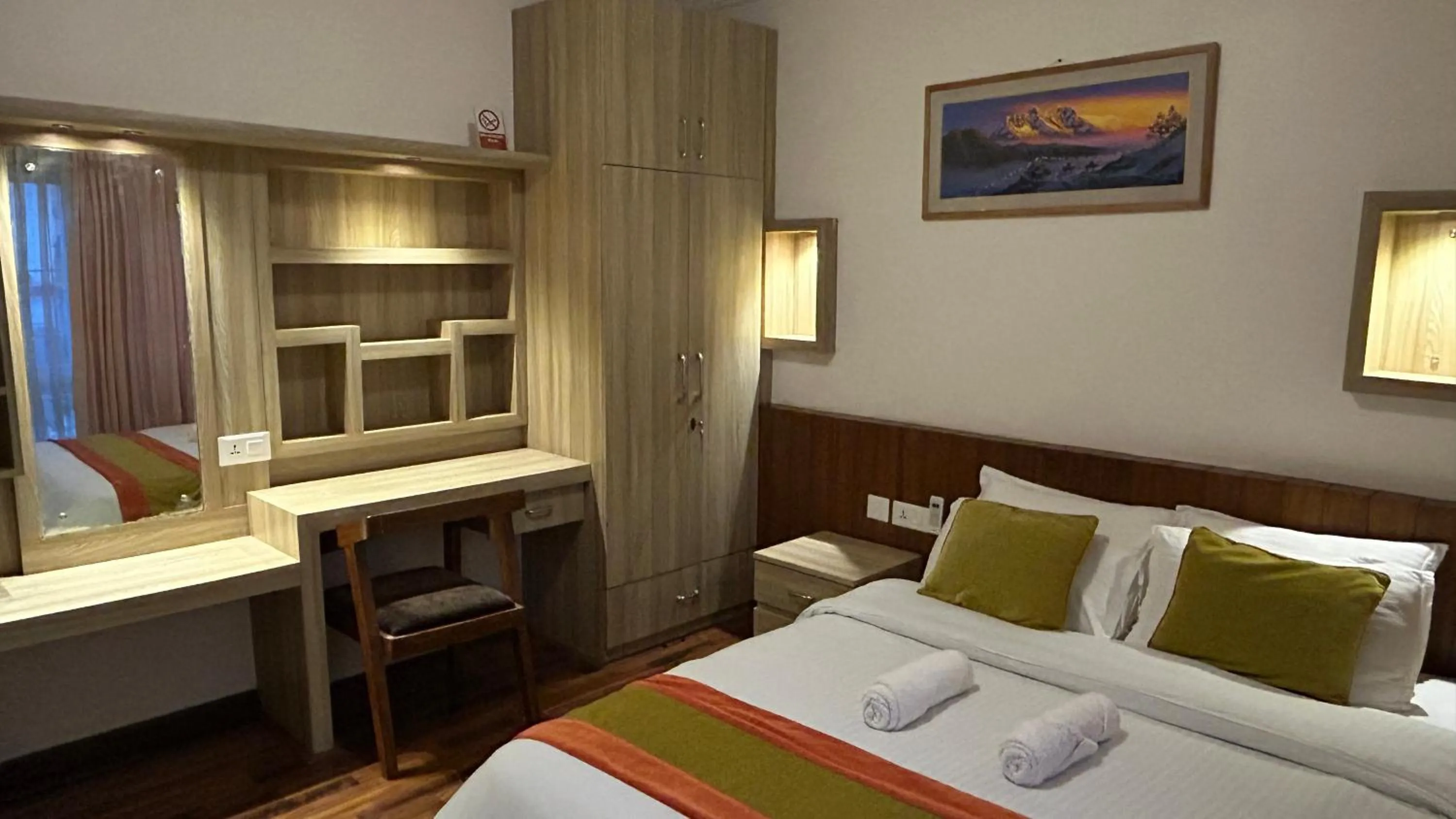 Bedroom, Bed in Raniban Suites - Apartment Home