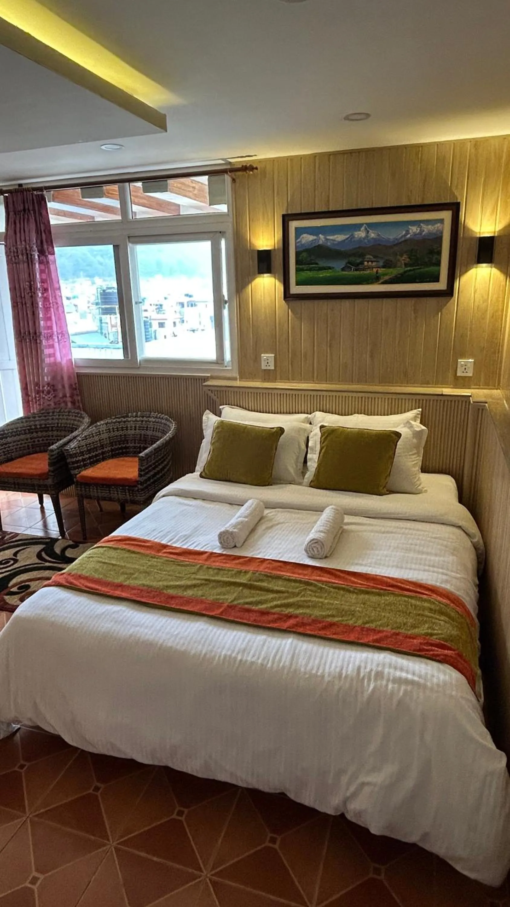 Bedroom, Bed in Raniban Suites - Apartment Home