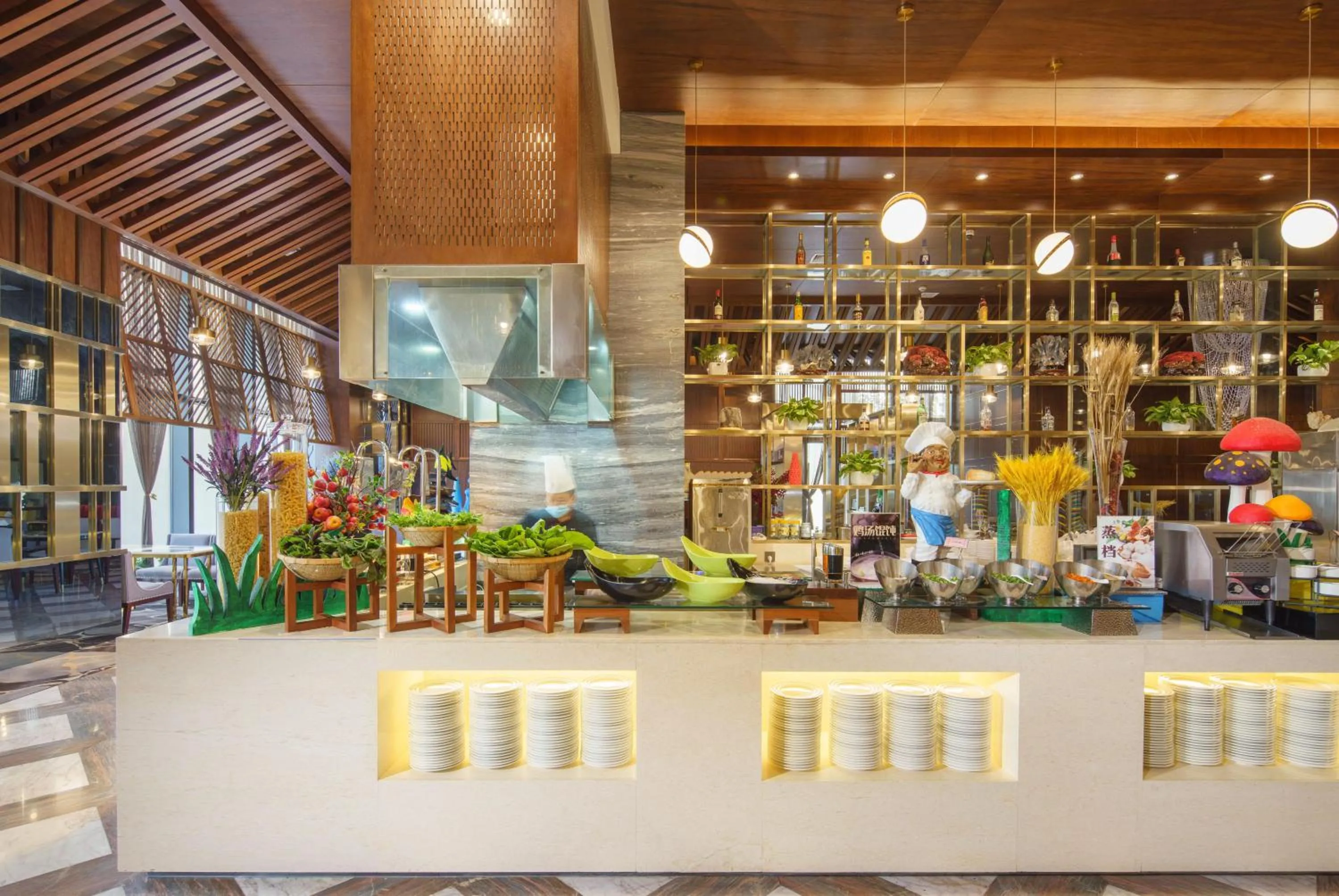 Breakfast in OBOR Hotel