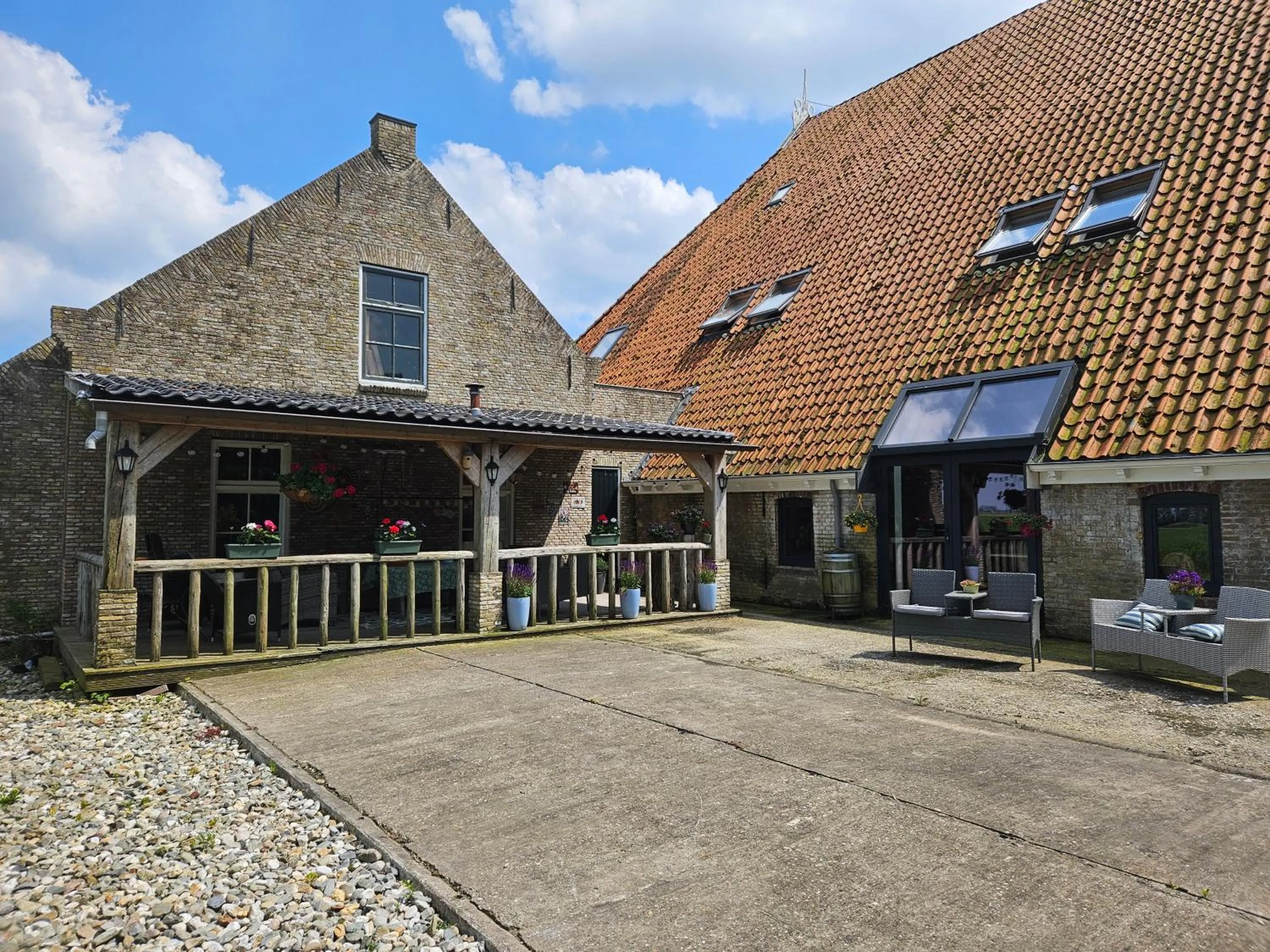 Balcony/Terrace in B&B Wijdzicht