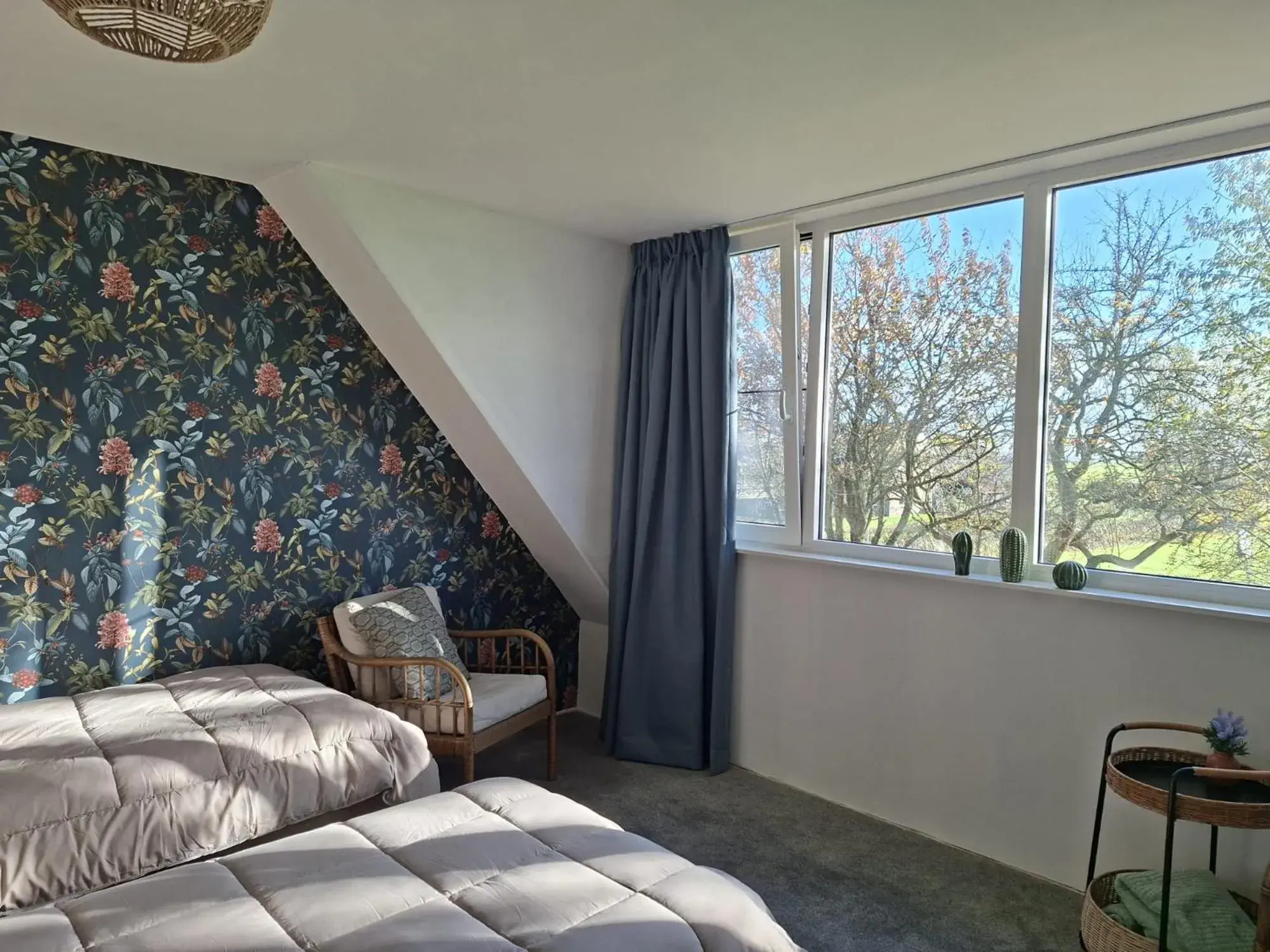 Twin Room with Private Bathroom - single occupancy in B&B Wijdzicht Twin Room with Private Bathroom - single occupancy in B&B Wijdzicht