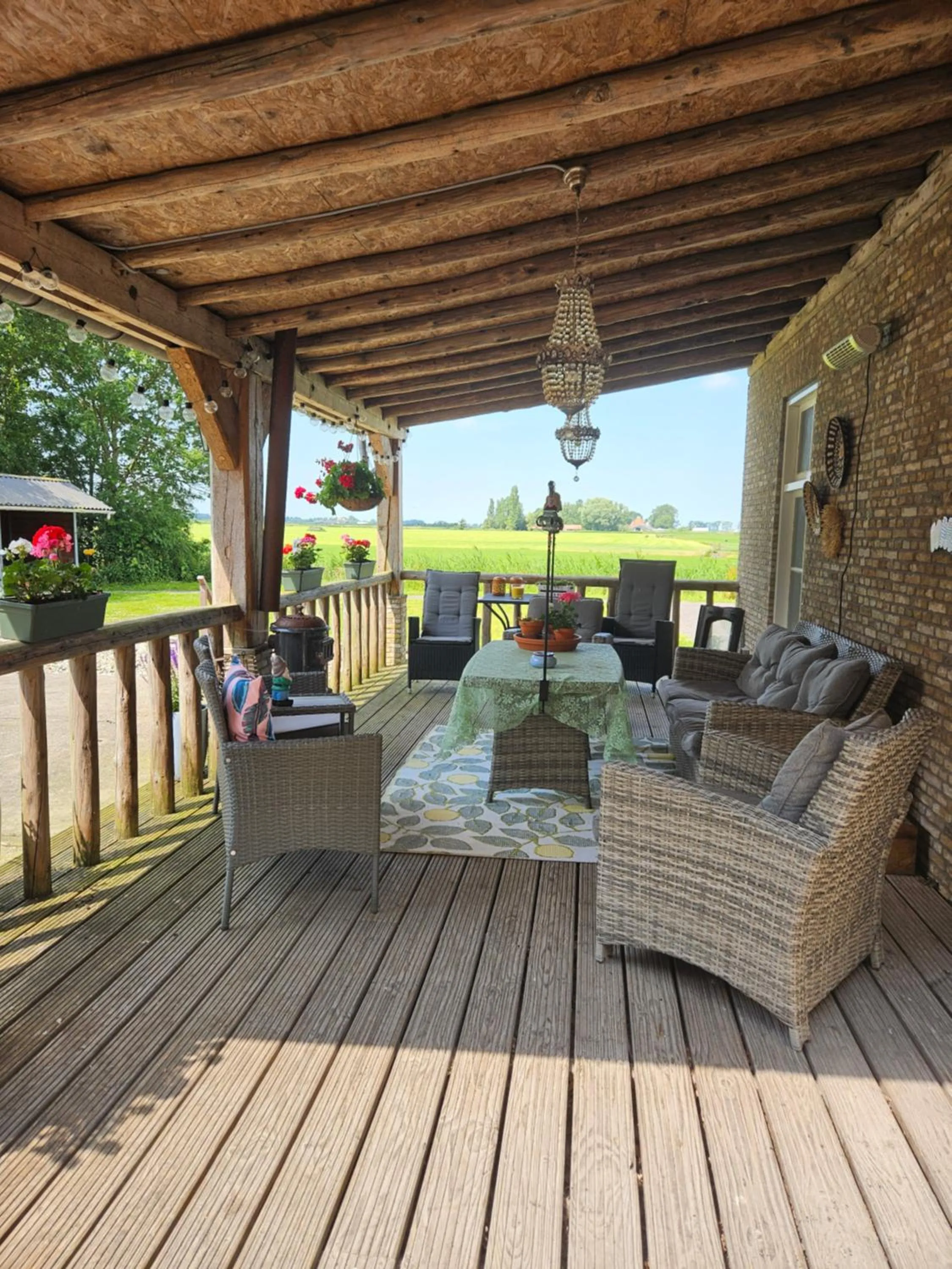 Balcony/Terrace in B&B Wijdzicht