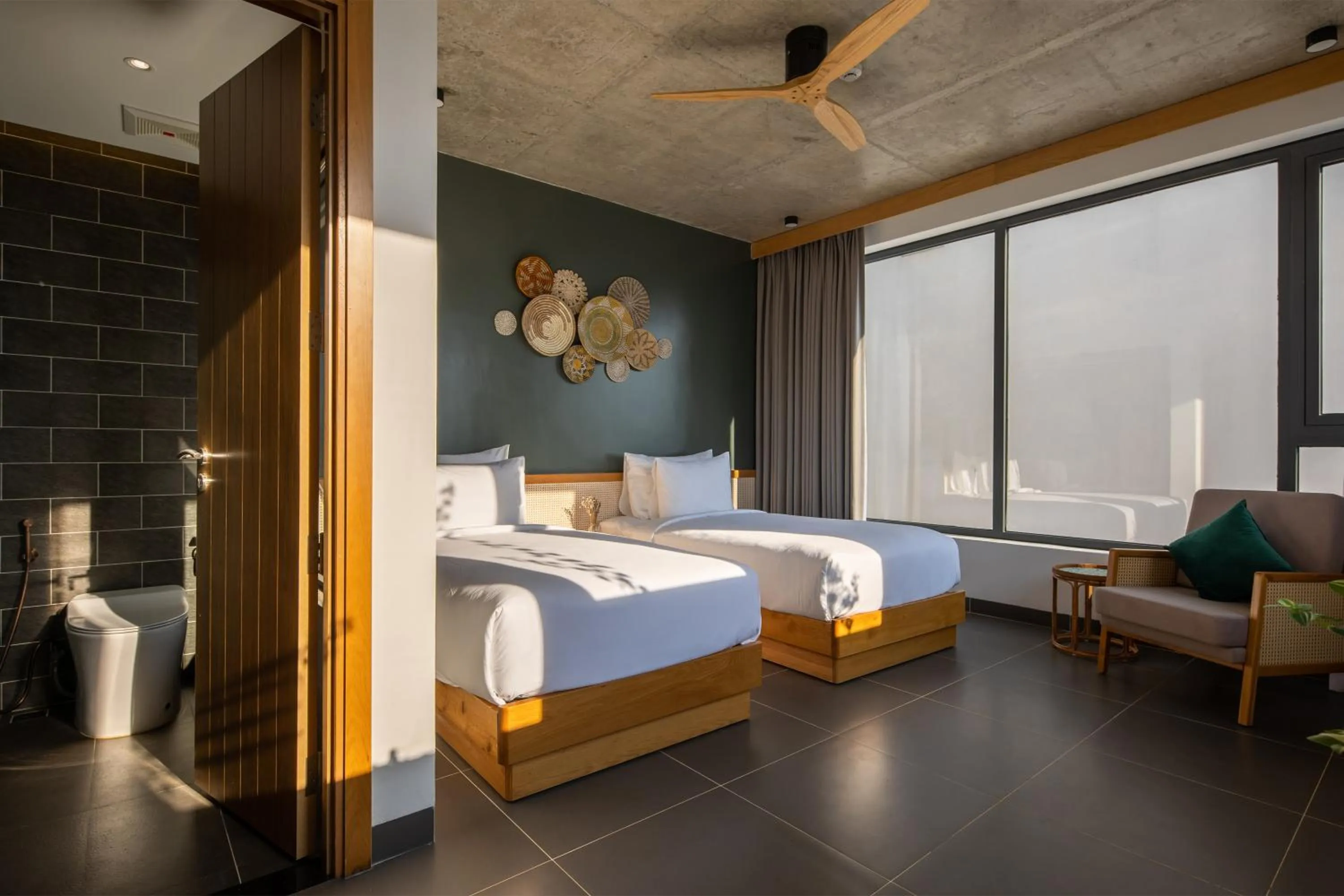 Bed in Leaf Beachfront Hotel Da Nang