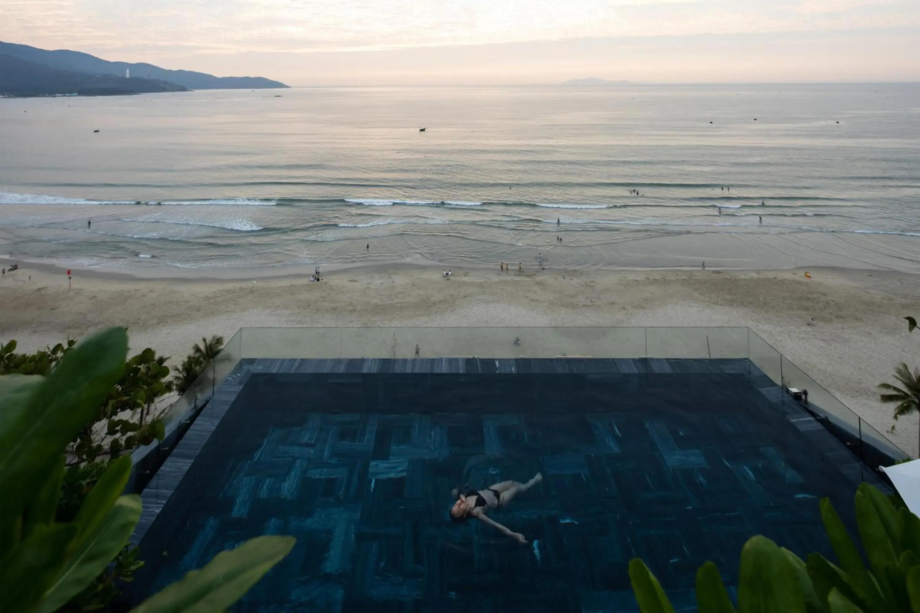 Mountain view in Leaf Beachfront Hotel Da Nang Mountain view in Leaf Beachfront Hotel Da Nang